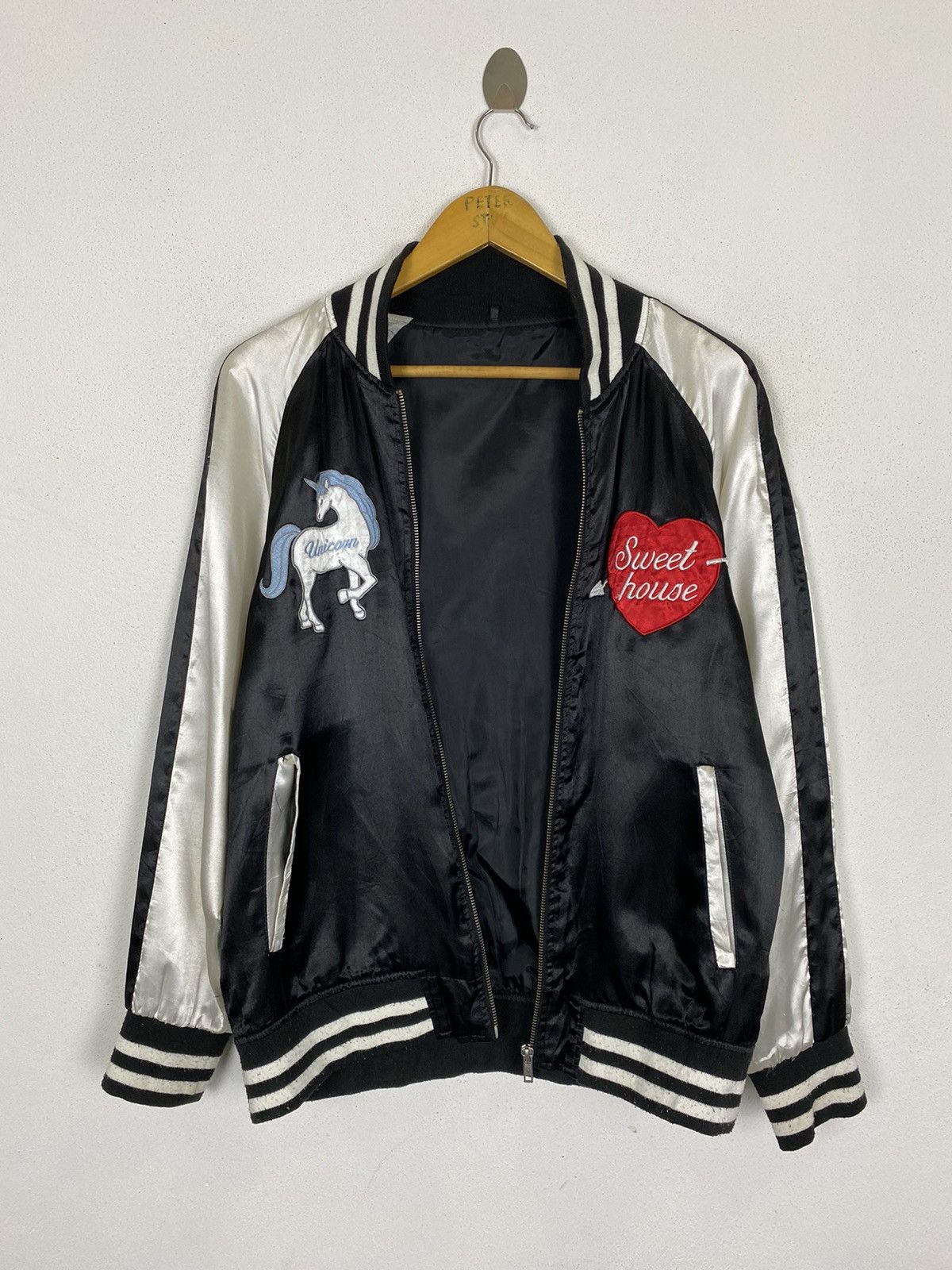Japanese Brand × Vintage GK146 VINTAGE SUKAJAN JACKET NICE DESIGN Size US M / EU 48-50 / 2 - 4 Thumbnail
