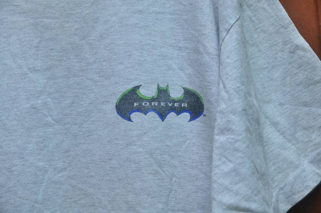 DC Comics × Designer × Japanese Brand Vintage Batman Forever 90s Shirt Travis Scott Style Fashion Size US L / EU 52-54 / 3 - 4 Thumbnail