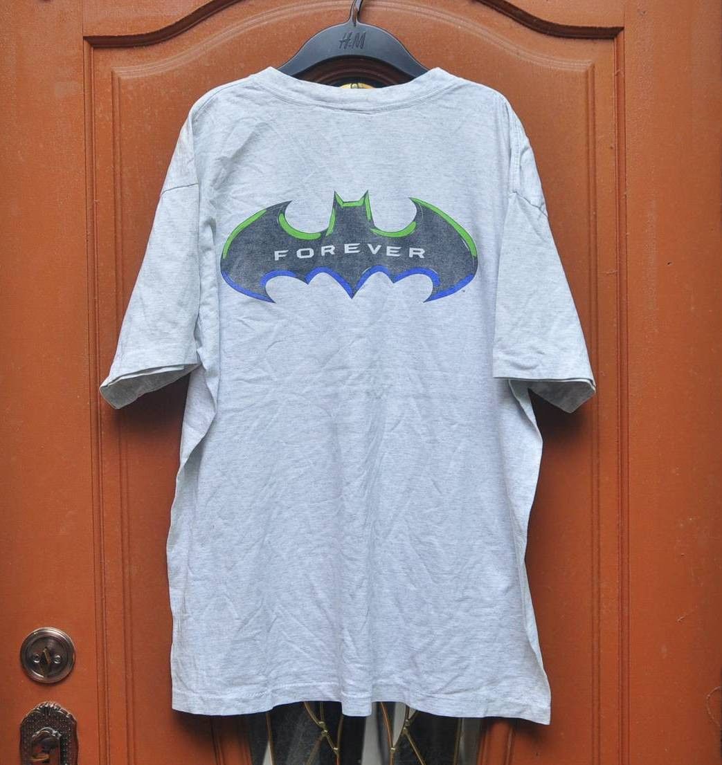 DC Comics × Designer × Japanese Brand Vintage Batman Forever 90s Shirt Travis Scott Style Fashion Size US L / EU 52-54 / 3 - 1 Thumbnail