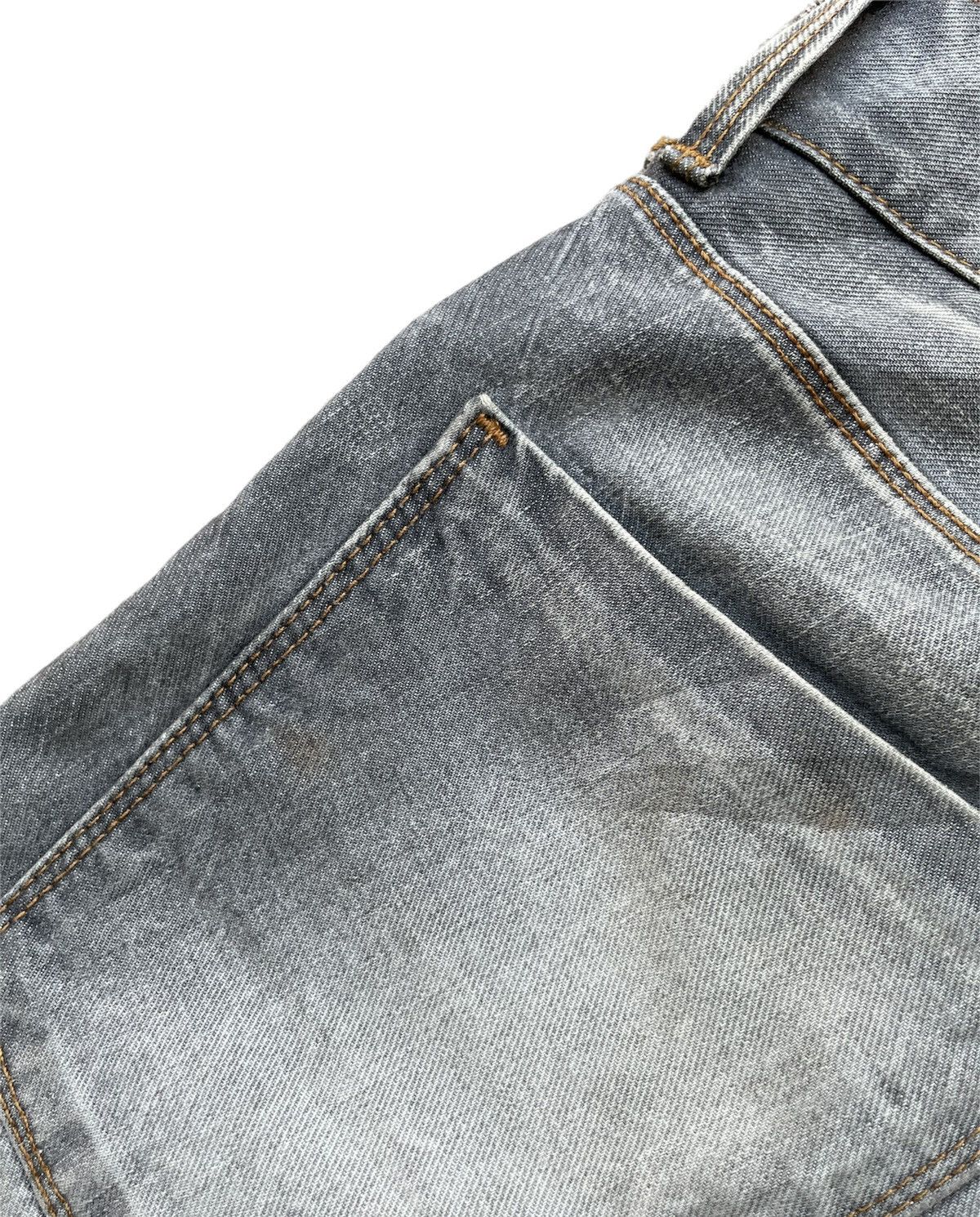 Designer Dolce & Gabbana 14 gold Vintage Aging faded Wash Denim Size US 34 / EU 50 - 13 Thumbnail