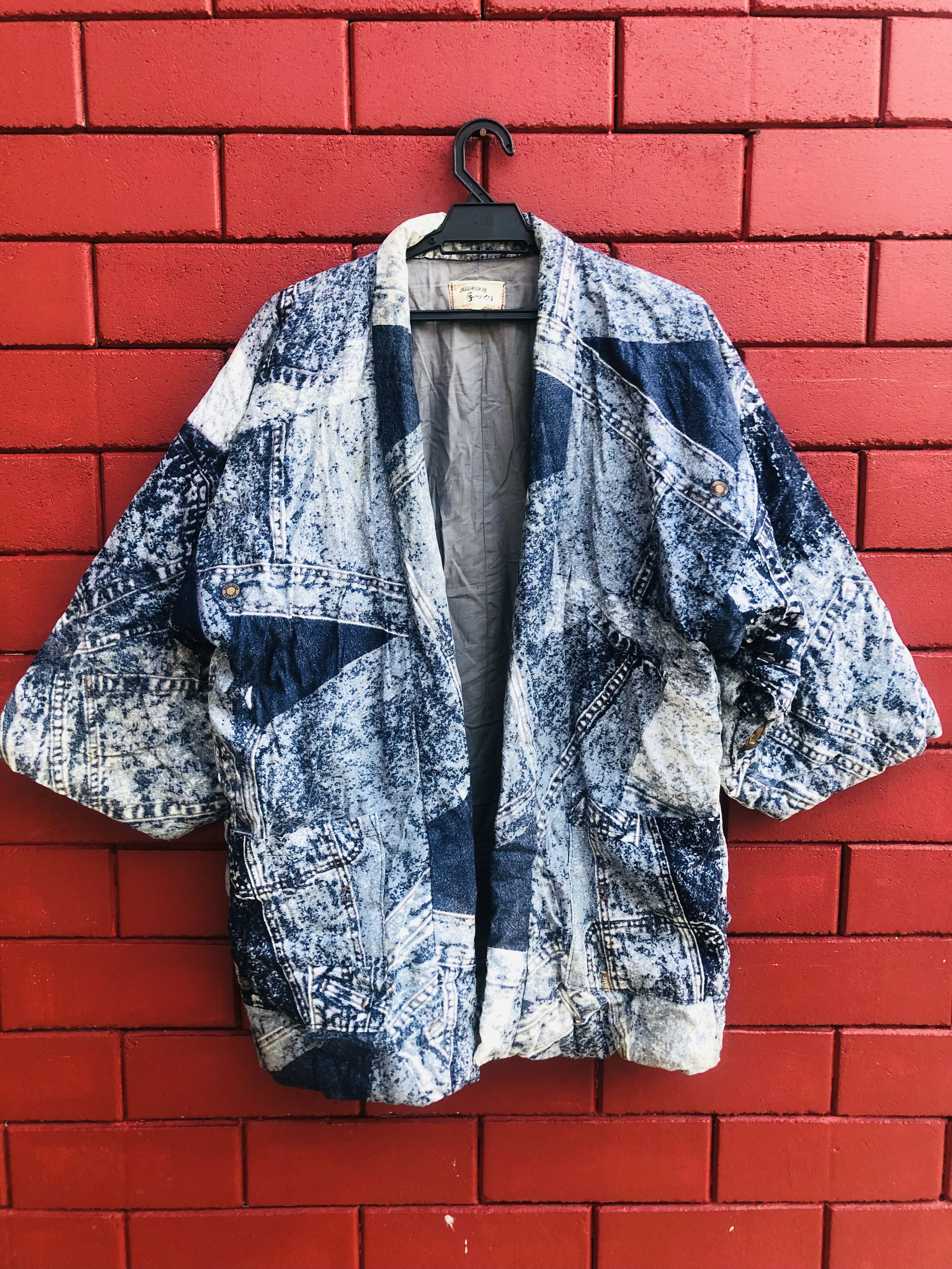 image of Vintage Kuwano Kimono Japanese Designer Fashion Style, Men's (Size Large)