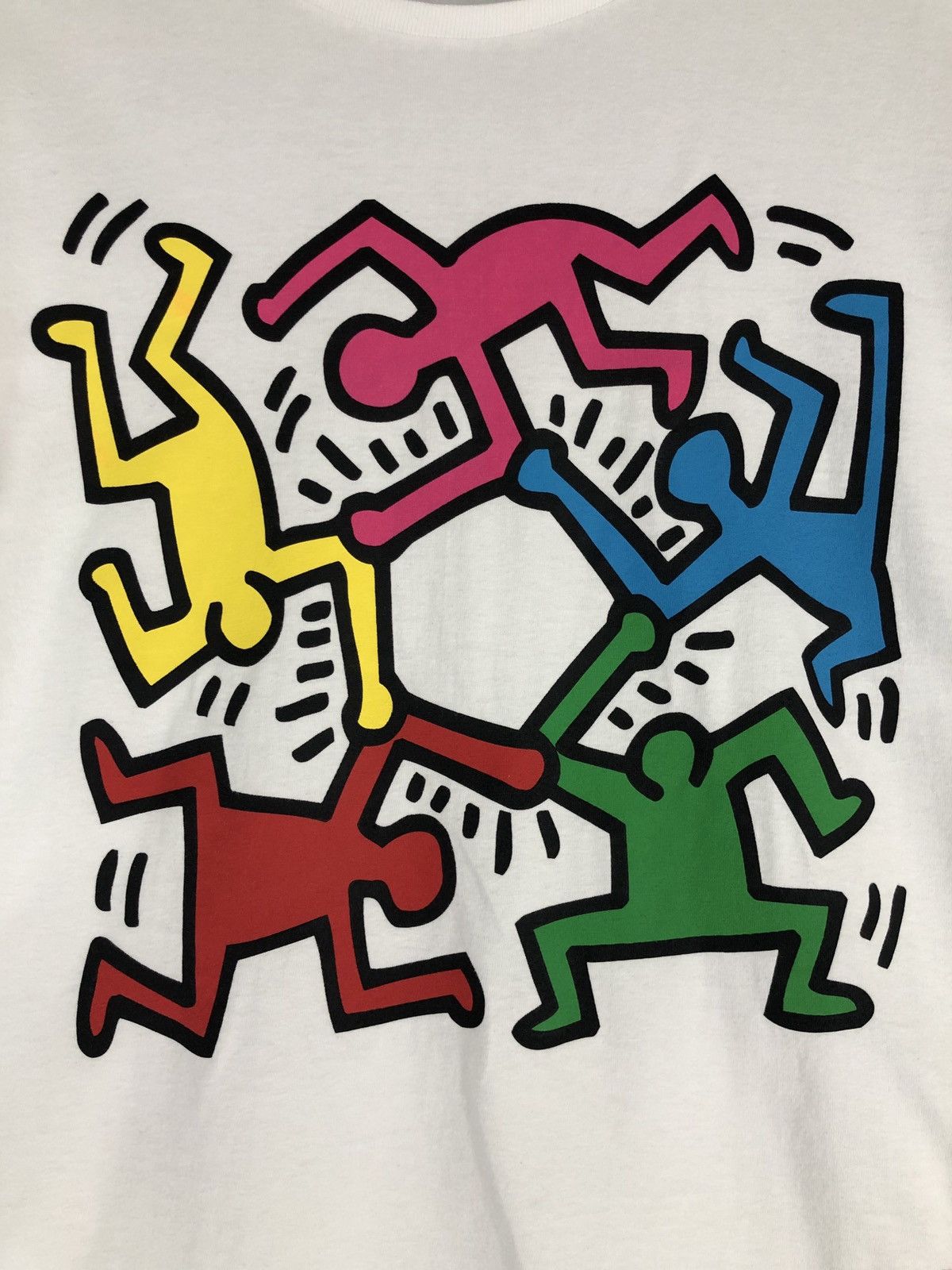 Designer × Japanese Brand × Keith Haring Keith Haring x Big bang T shirt Art Graffiti Designer cw21 Size US M / EU 48-50 / 2 - 4 Thumbnail