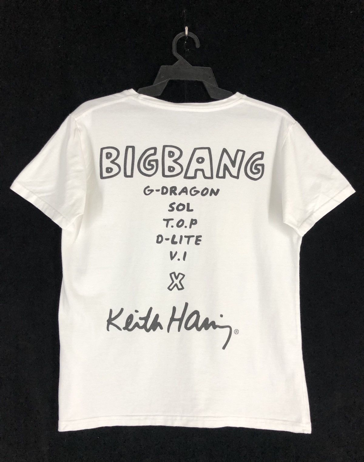 Designer × Japanese Brand × Keith Haring Keith Haring x Big bang T shirt Art Graffiti Designer cw21 Size US M / EU 48-50 / 2 - 2 Thumbnail