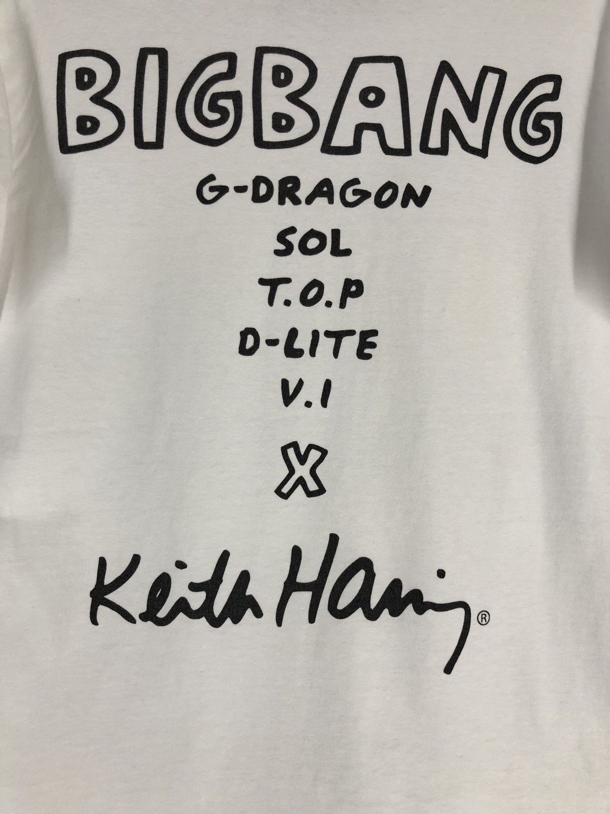 Designer × Japanese Brand × Keith Haring Keith Haring x Big bang T shirt Art Graffiti Designer cw21 Size US M / EU 48-50 / 2 - 5 Thumbnail