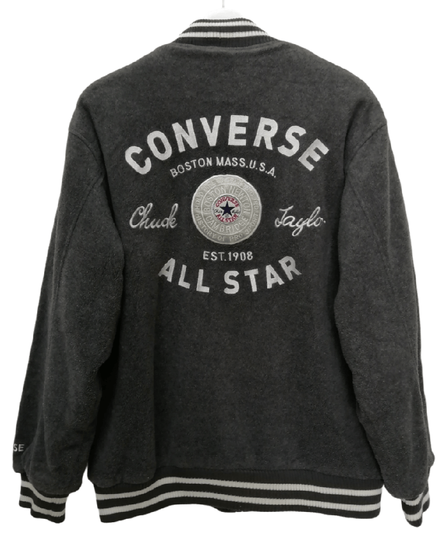 Converse CONVERSE Vintage Big Logo Varsity Jacket - Size M Size US M / EU 48-50 / 2 - 1 Thumbnail