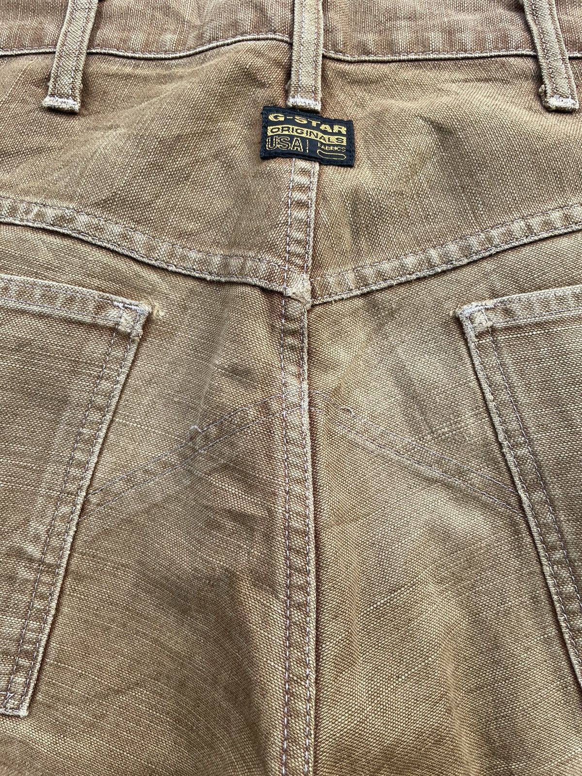 Designer × G-Star × Vintage G-Star Vintage Canvas Denim Size US 33 - 14 Thumbnail