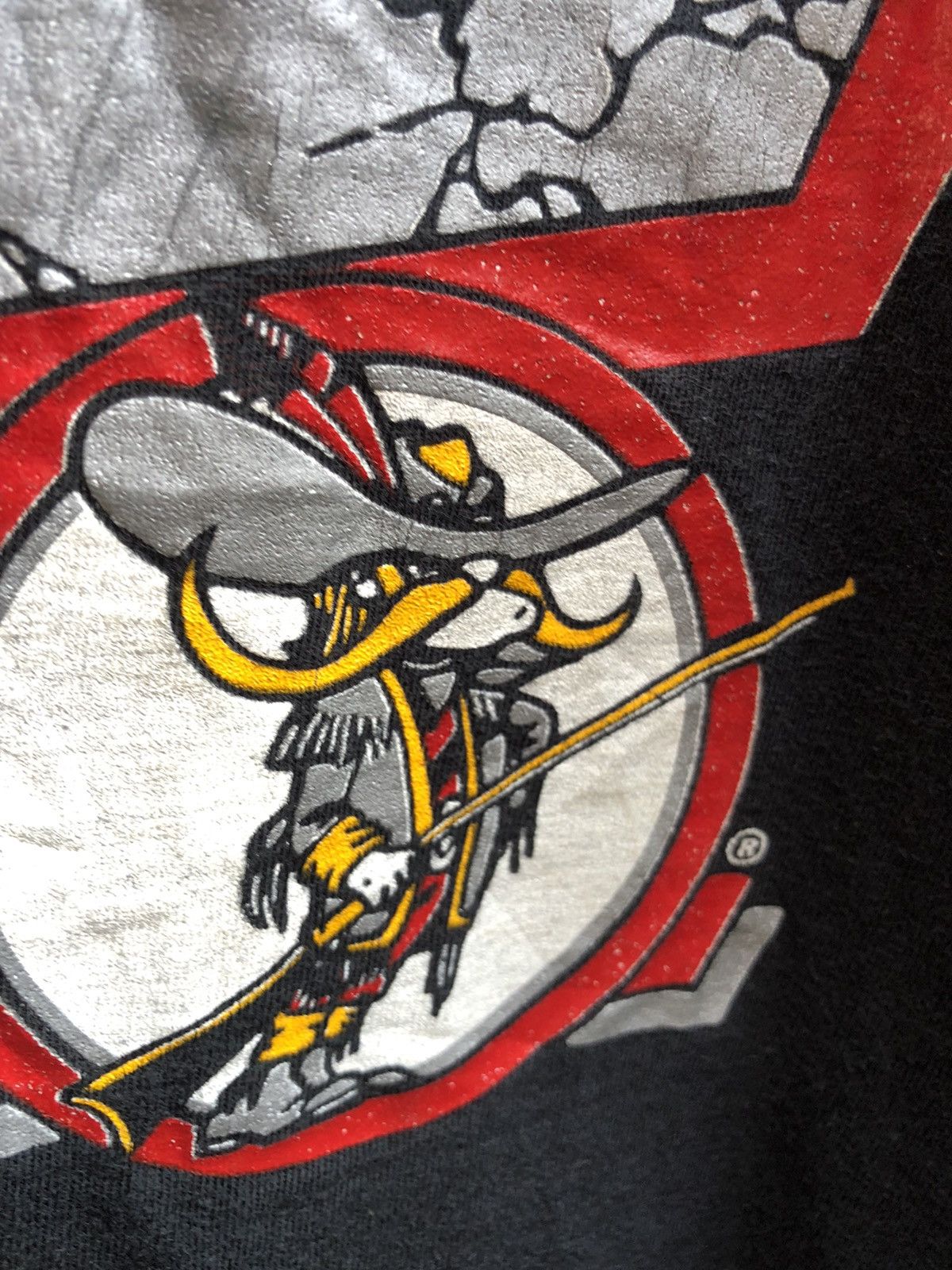 Vintage Vintage 80s UNLV Rebels Basketball tees by Capitol Shirt Size US L / EU 52-54 / 3 - 3 Thumbnail