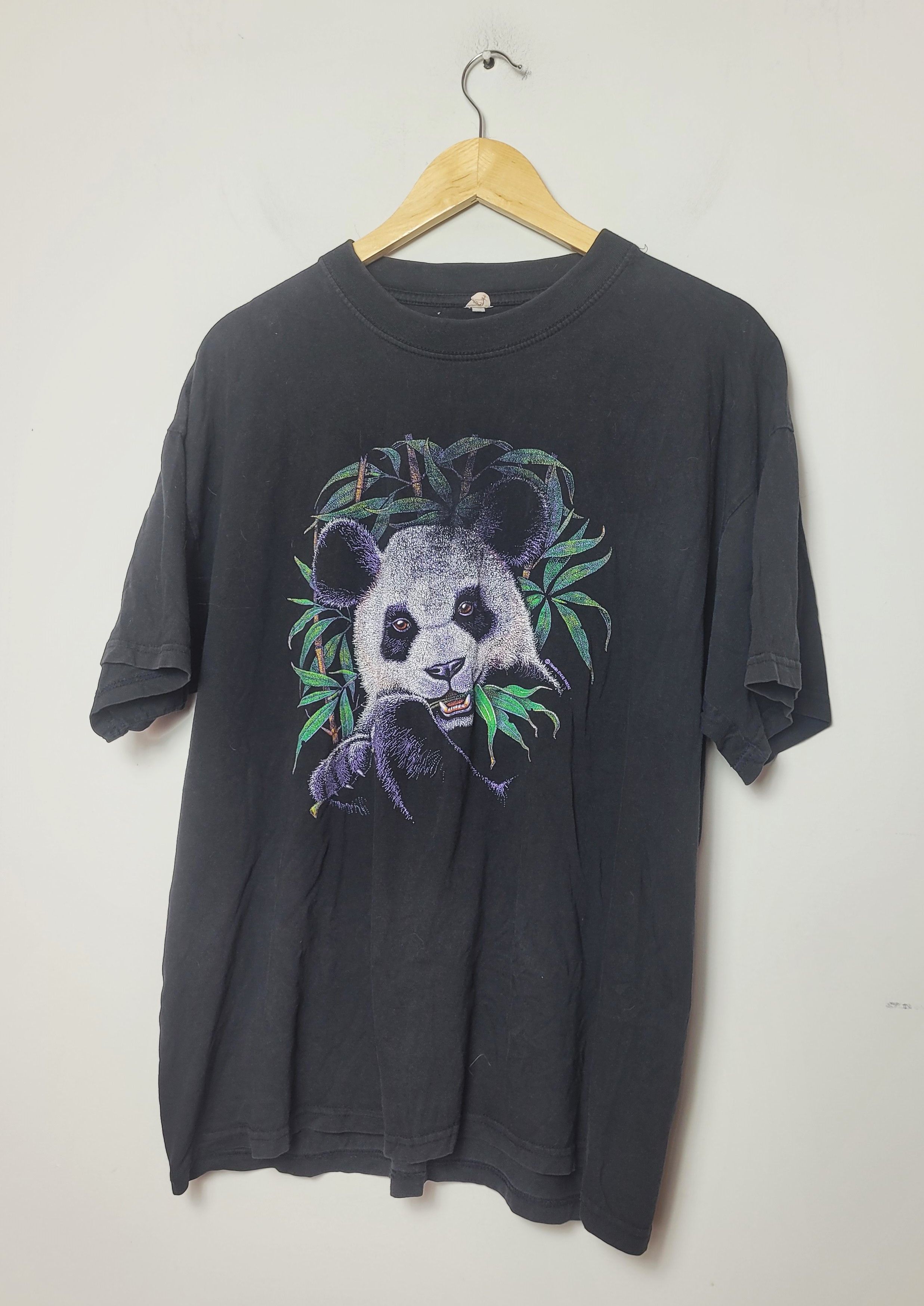Vintage vintage Panda animal tee Size US XL / EU 56 / 4 - 1 Thumbnail