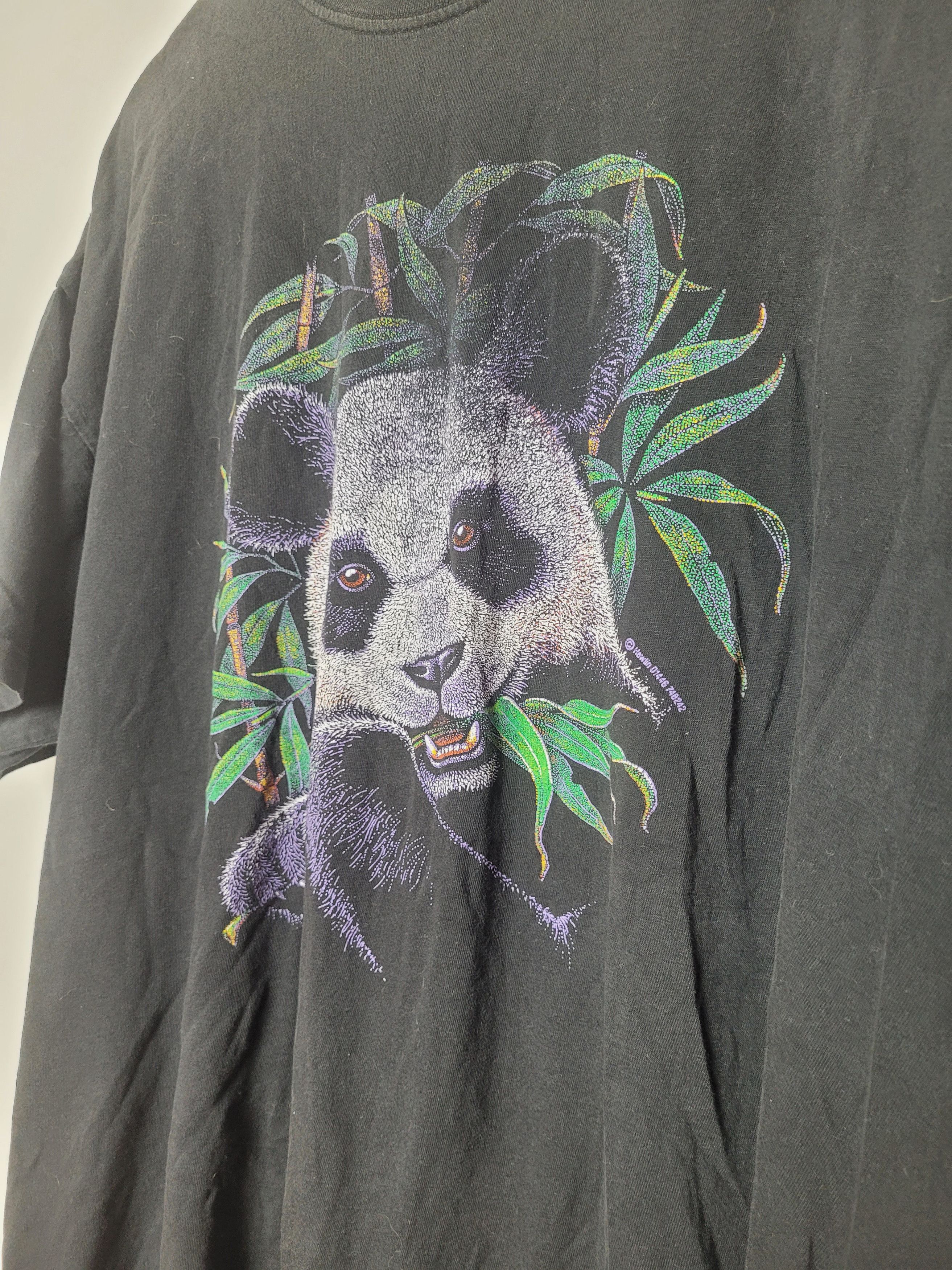 Vintage vintage Panda animal tee Size US XL / EU 56 / 4 - 4 Thumbnail