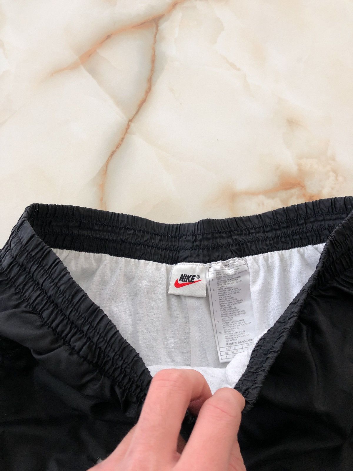 Nike × Nike ACG × Vintage 90s Vintage Nike Nylon Track Pants Size US 31 - 8 Thumbnail