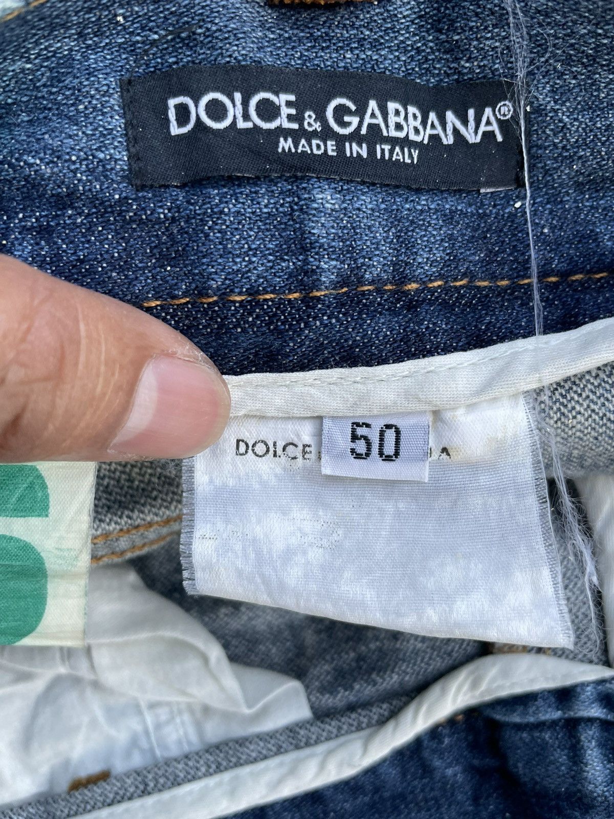 Dolce & Gabbana Vintage D&G Distressed Denim Size US 36 / EU 52 - 16 Thumbnail