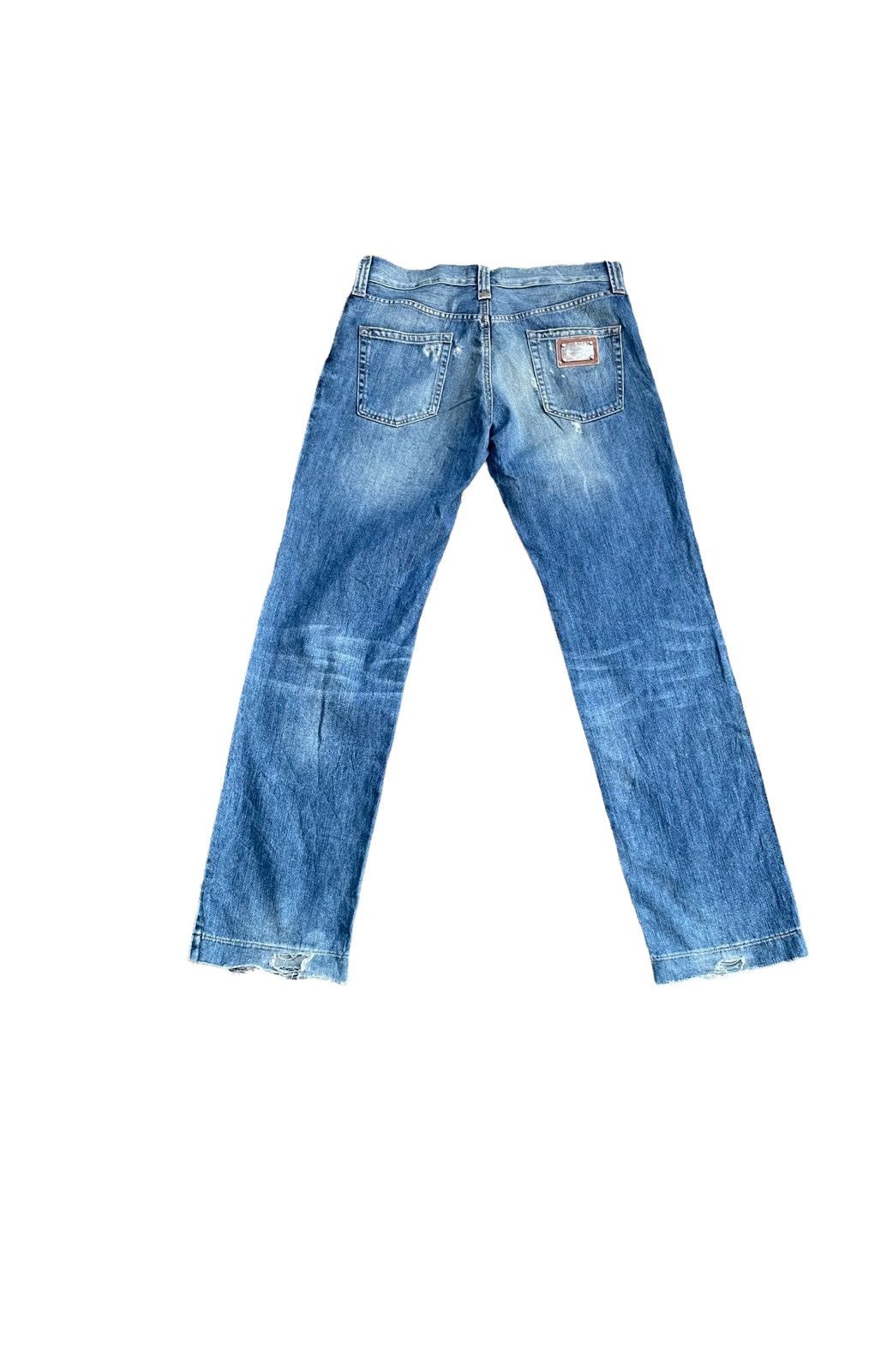 Dolce & Gabbana Vintage D&G Distressed Denim Size US 36 / EU 52 - 12 Thumbnail