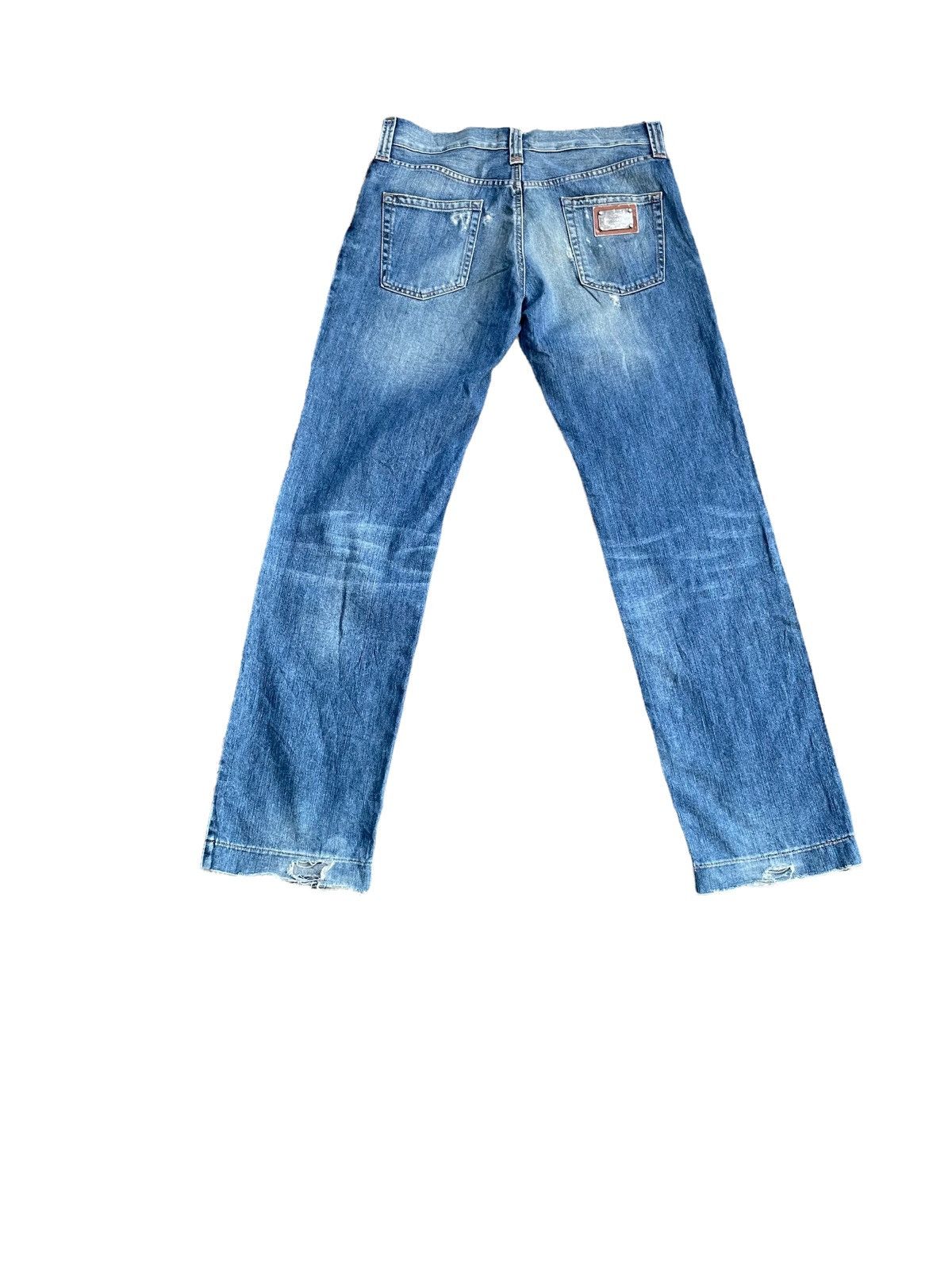 Dolce & Gabbana Vintage D&G Distressed Denim Size US 36 / EU 52 - 8 Thumbnail