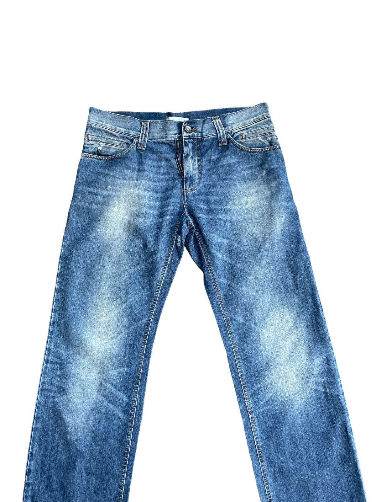 Dolce & Gabbana Vintage D&G Distressed Denim Size US 36 / EU 52 - 4 Thumbnail