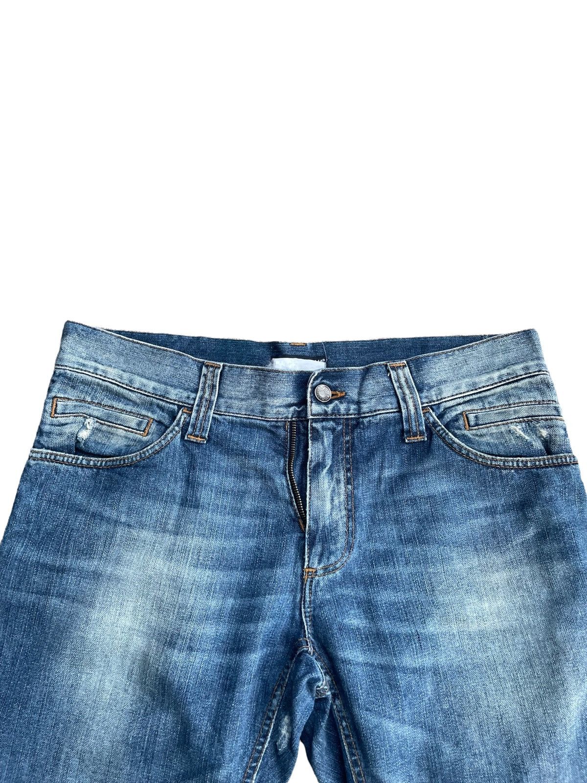 Dolce & Gabbana Vintage D&G Distressed Denim Size US 36 / EU 52 - 5 Thumbnail