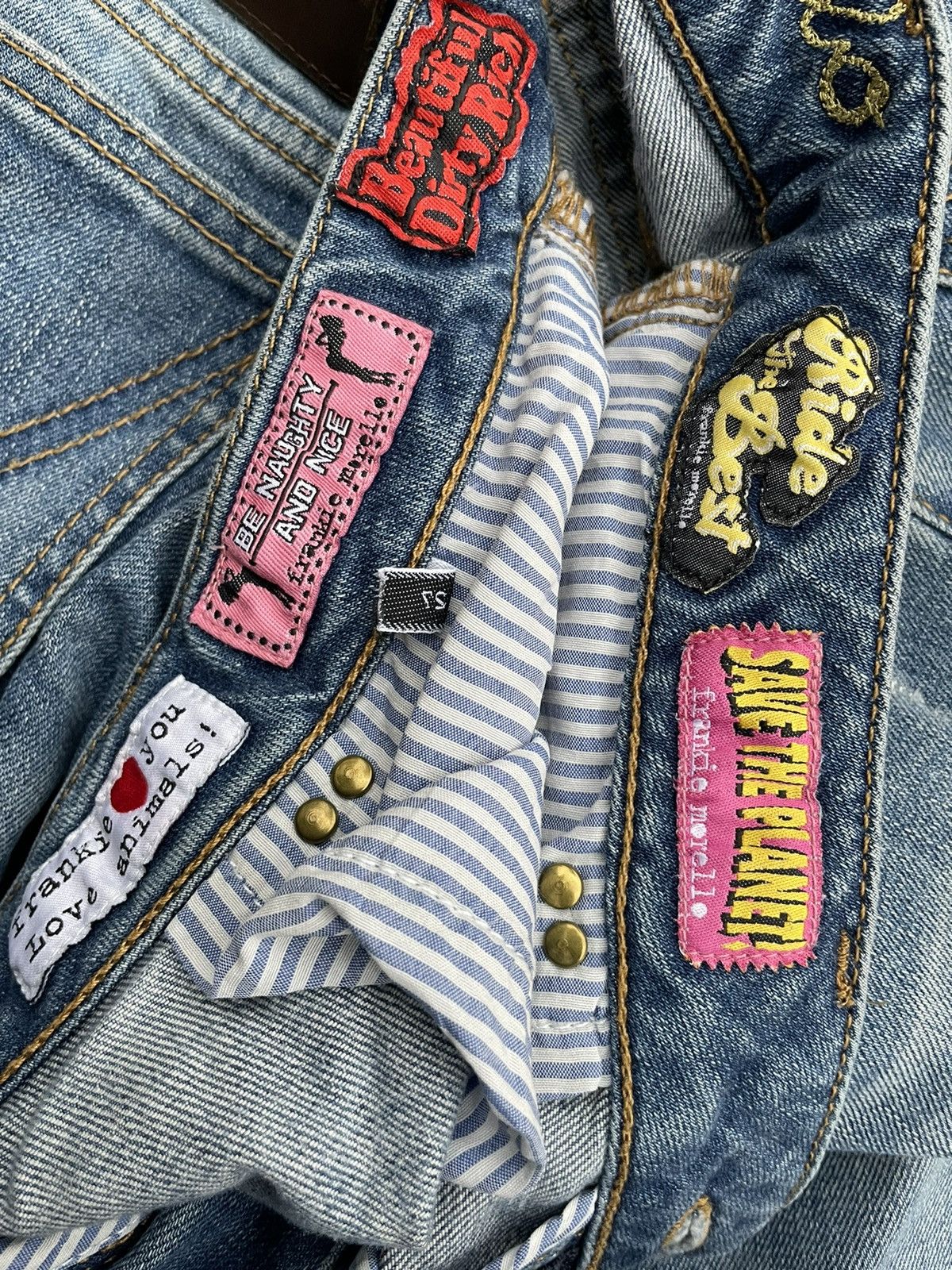 Frankie Morello Frankie Morello Slim Fit Denim Size US 30 / EU 46 - 19 Thumbnail