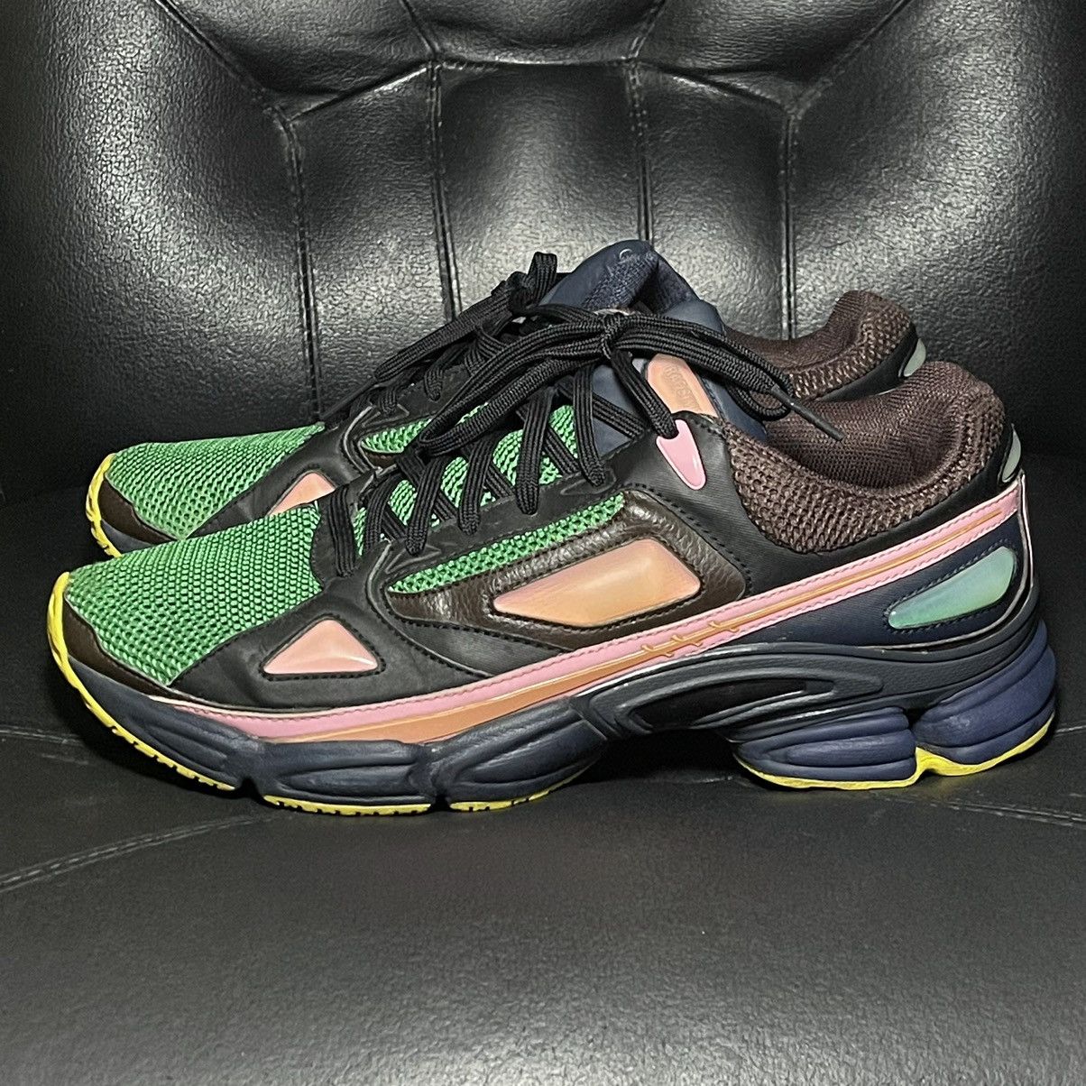 Adidas × Raf Simons Adidas raf simons ozweego 1 green brown Size US 10.5 / EU 43-44 - 3 Thumbnail