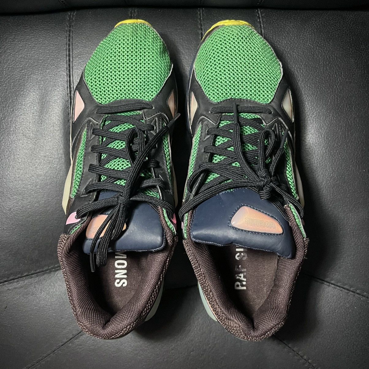 Adidas × Raf Simons Adidas raf simons ozweego 1 green brown Size US 10.5 / EU 43-44 - 4 Thumbnail