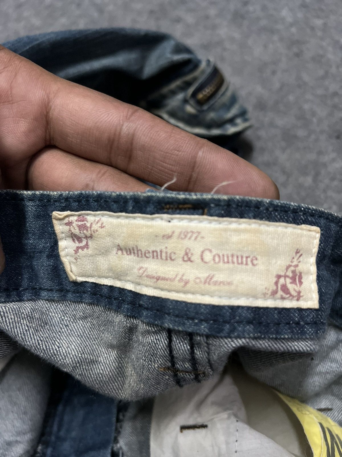 Japanese Brand × Vintage FLARED💥DISTRESSED DENIM CARGO CDG STYLE Size US 32 / EU 48 - 11 Thumbnail