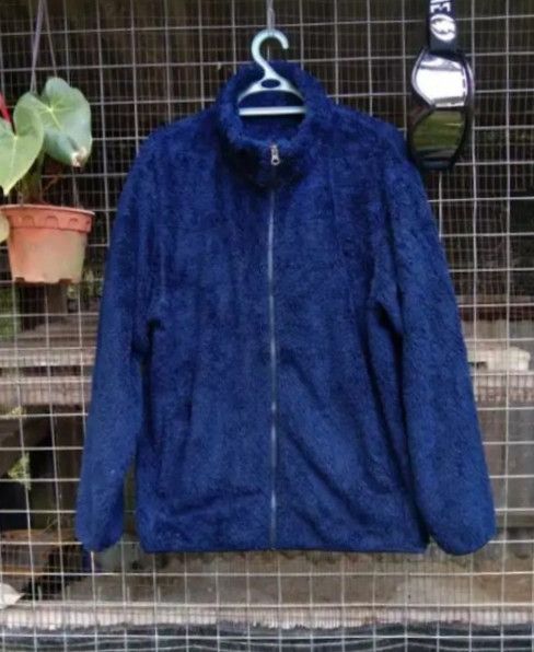 Japanese Brand × Uniqlo 🔥CHRISTMAS SALES🔥UNIQLO FLUFFY YARN ZIPPER JACKET Size US L / EU 52-54 / 3 - 1 Thumbnail