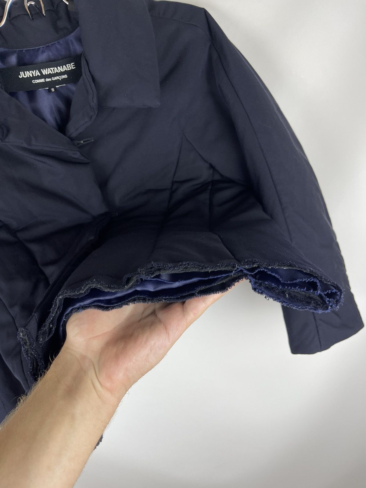 Comme des Garcons Junya Watanabe x Comme des Garçons distressed wmns jacket Size S / US 4 / IT 40 - 7 Thumbnail