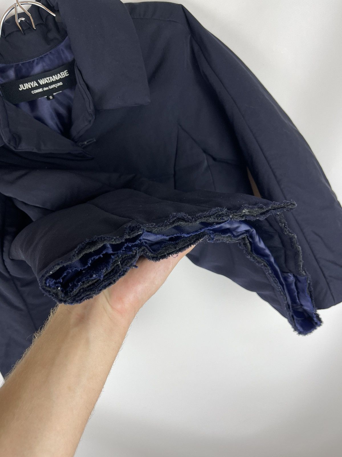 Comme des Garcons Junya Watanabe x Comme des Garçons distressed wmns jacket Size S / US 4 / IT 40 - 8 Thumbnail