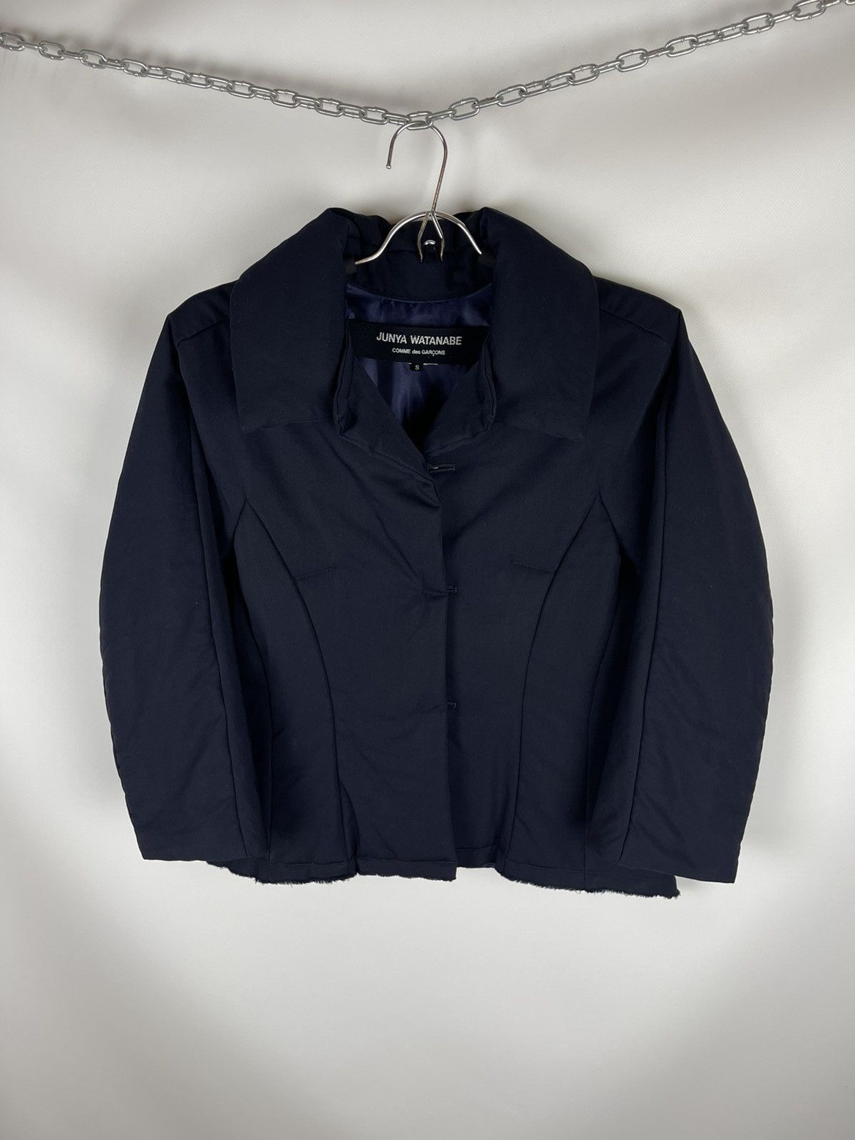 Comme des Garcons Junya Watanabe x Comme des Garçons distressed wmns jacket Size S / US 4 / IT 40 - 1 Thumbnail