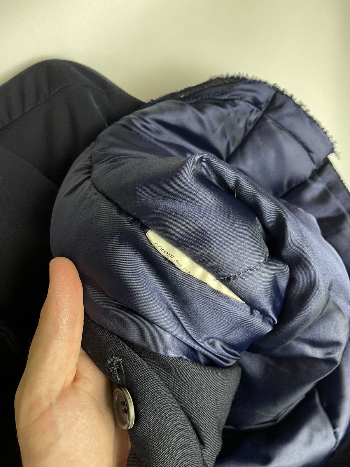 Comme des Garcons Junya Watanabe x Comme des Garçons distressed wmns jacket Size S / US 4 / IT 40 - 9 Thumbnail