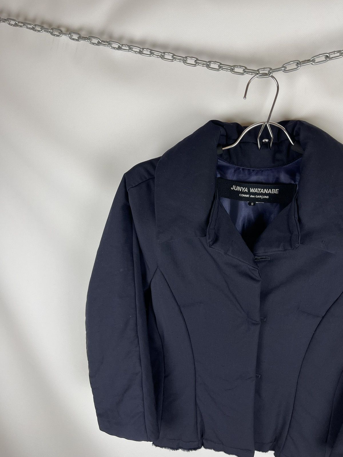 Comme des Garcons Junya Watanabe x Comme des Garçons distressed wmns jacket Size S / US 4 / IT 40 - 2 Thumbnail