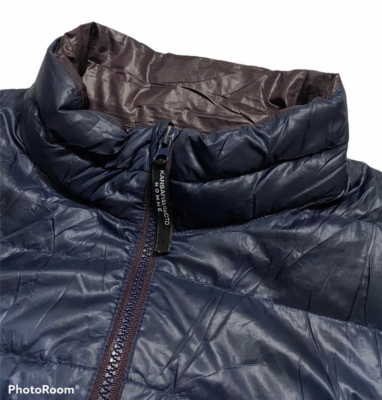Japanese Brand × Kansai Yamamoto × Vintage BIDDING ACCEPT‼️Vintage Kansai Yamamoto Puffer Jacket Size US L / EU 52-54 / 3 - 2 Thumbnail