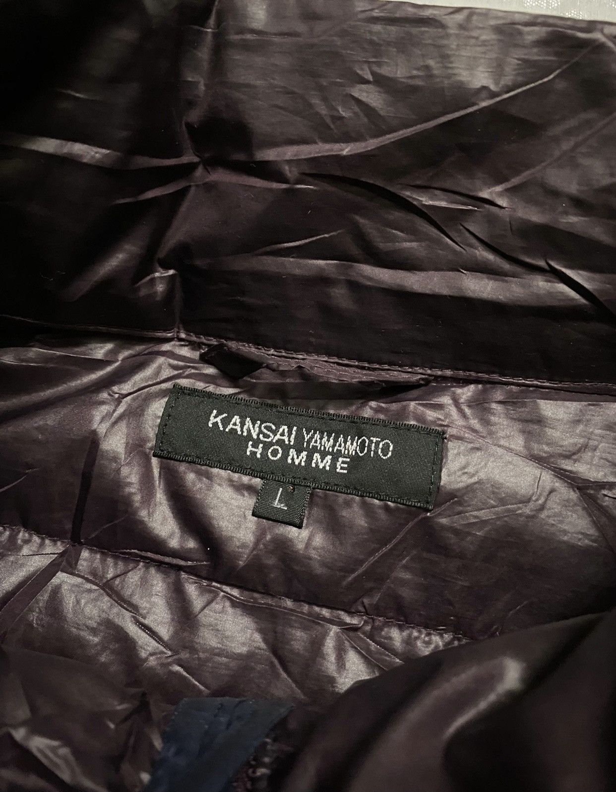 Japanese Brand × Kansai Yamamoto × Vintage BIDDING ACCEPT‼️Vintage Kansai Yamamoto Puffer Jacket Size US L / EU 52-54 / 3 - 4 Thumbnail