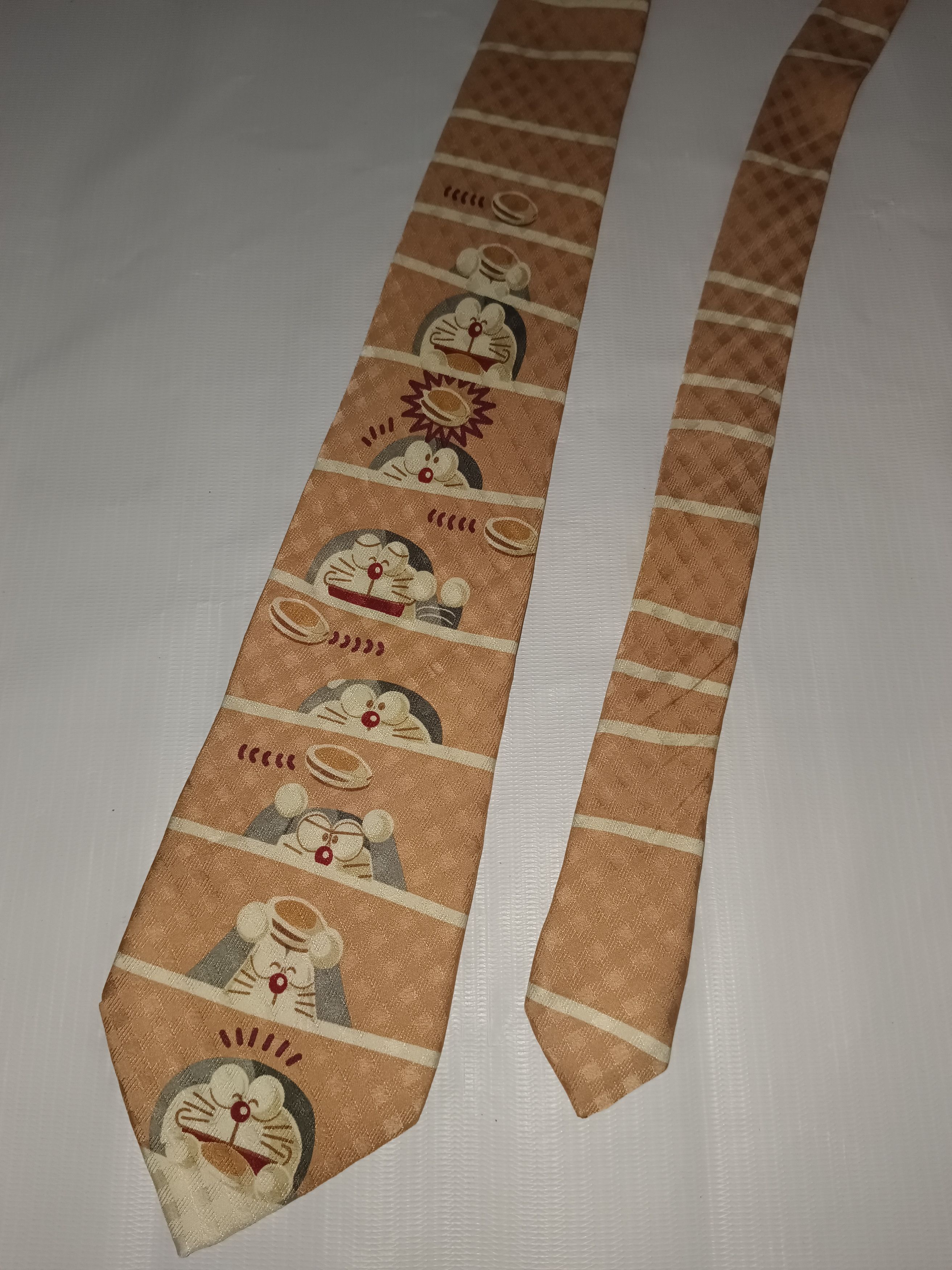 Japanese Brand Rare Doraemon Anime Japan Necktie Tie Size ONE SIZE - 2 Thumbnail