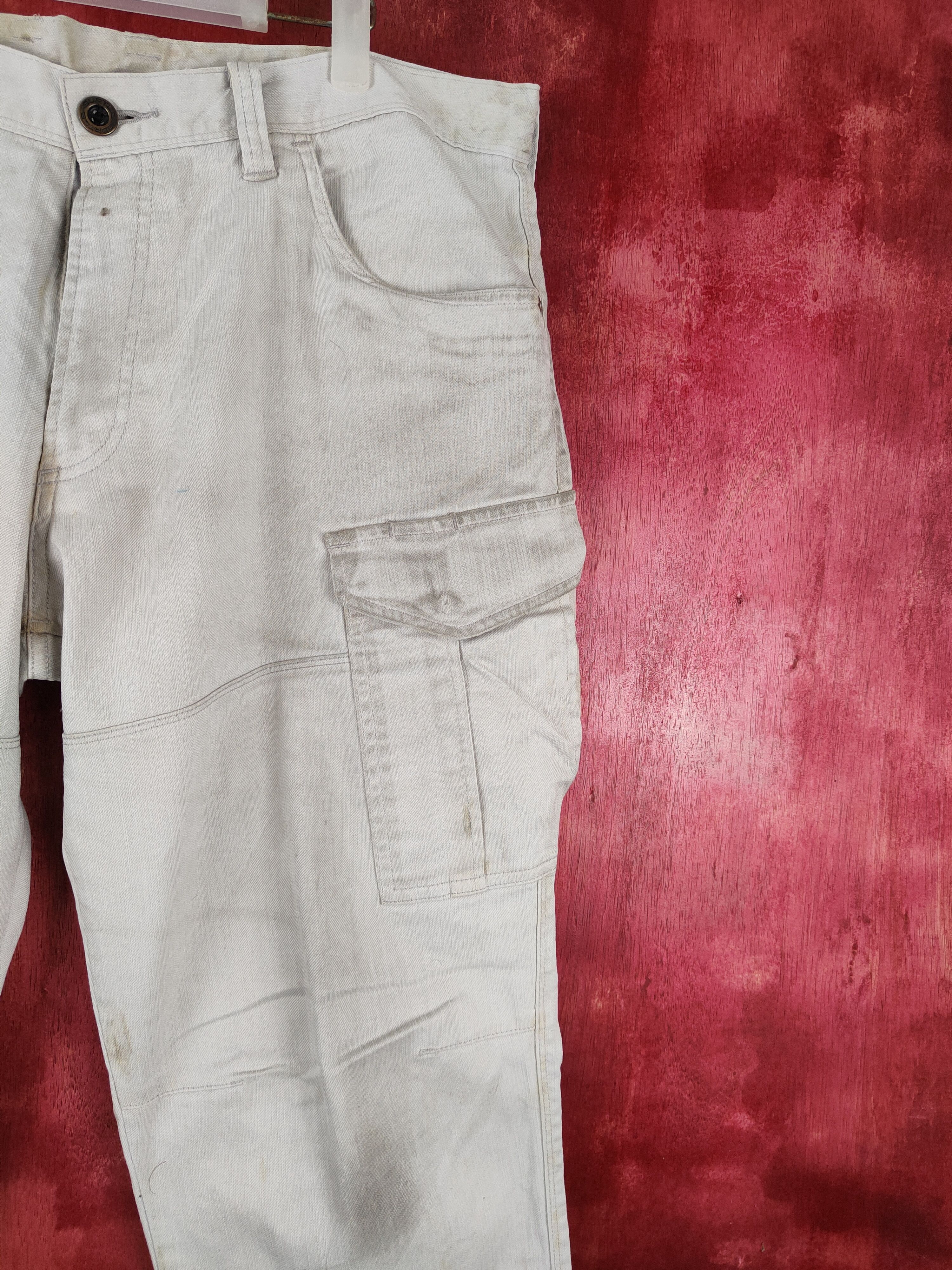 Japanese Brand × Vintage Burtle Beige Multi Pocket Tactical Cargo Pants #S708 Size US 36 / EU 52 - 6 Thumbnail