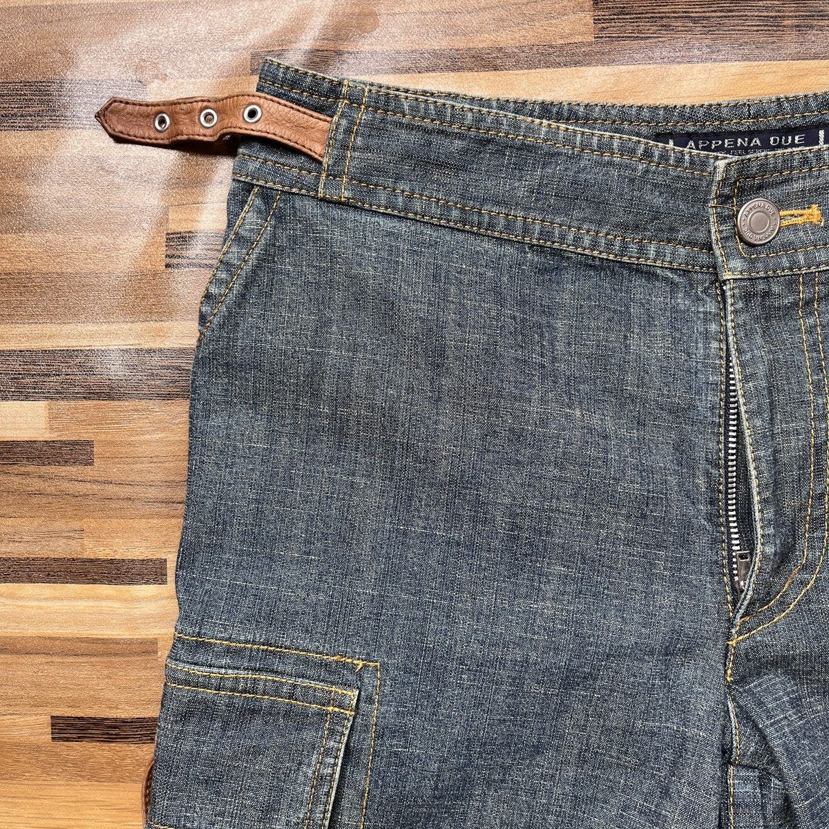 Japanese Brand × Jean × Seditionaries Appena Due Bondage Cargo Denim Multi Pockets Flare Boot Cut Size US 30 / EU 46 - 14 Thumbnail