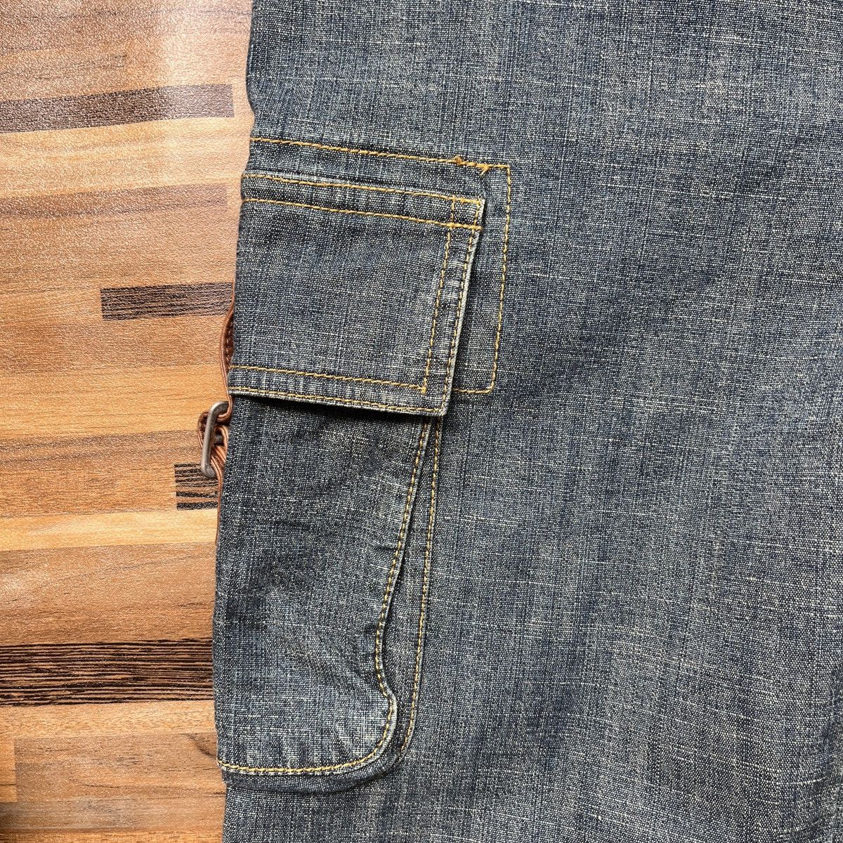 Japanese Brand × Jean × Seditionaries Appena Due Bondage Cargo Denim Multi Pockets Flare Boot Cut Size US 30 / EU 46 - 16 Thumbnail