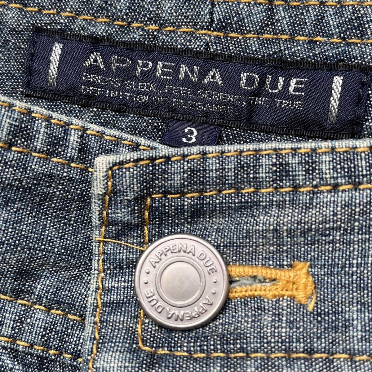 Japanese Brand × Jean × Seditionaries Appena Due Bondage Cargo Denim Multi Pockets Flare Boot Cut Size US 30 / EU 46 - 8 Thumbnail