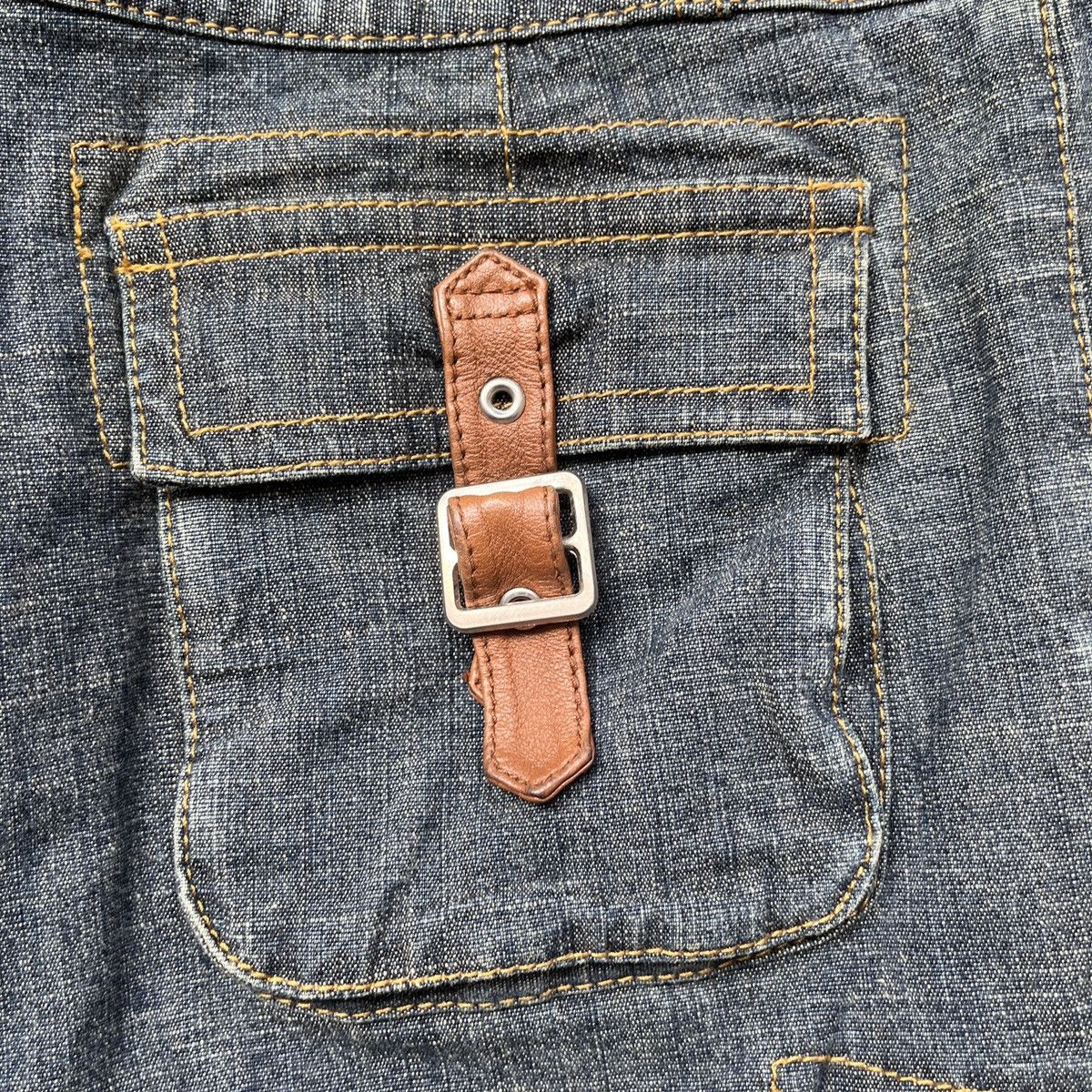 Japanese Brand × Jean × Seditionaries Appena Due Bondage Cargo Denim Multi Pockets Flare Boot Cut Size US 30 / EU 46 - 20 Thumbnail