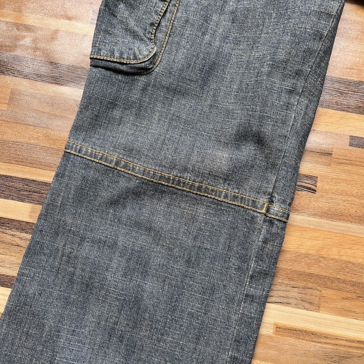 Japanese Brand × Jean × Seditionaries Appena Due Bondage Cargo Denim Multi Pockets Flare Boot Cut Size US 30 / EU 46 - 17 Thumbnail