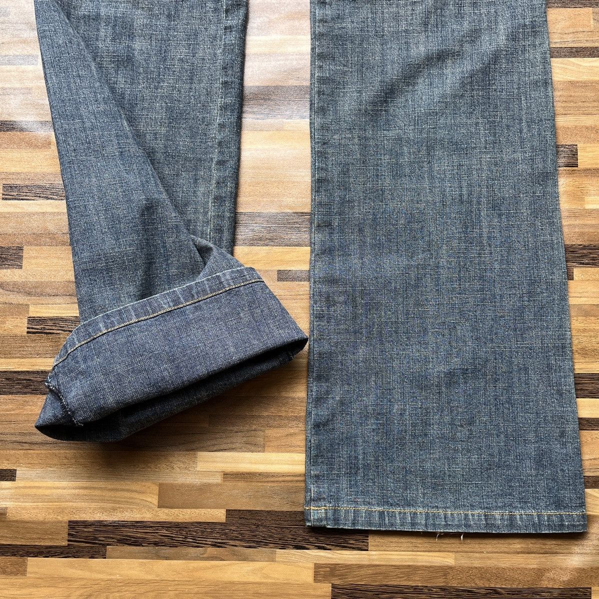 Japanese Brand × Jean × Seditionaries Appena Due Bondage Cargo Denim Multi Pockets Flare Boot Cut Size US 30 / EU 46 - 18 Thumbnail