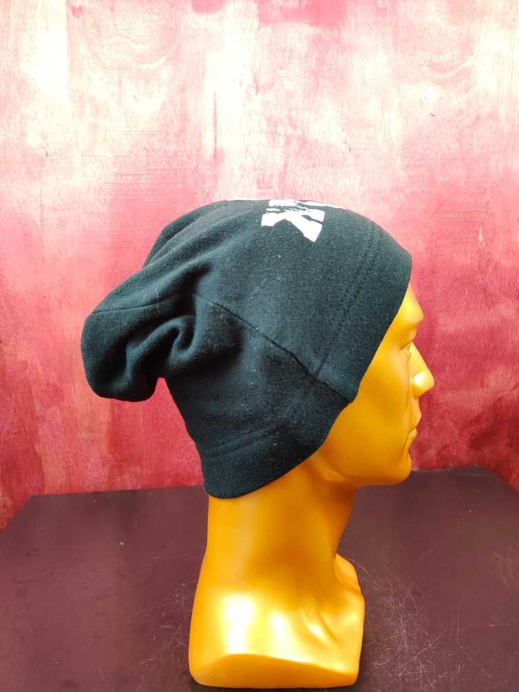 Japanese Brand DL Lock Heaven skull streetwear Black Beanie #S713 Size ONE SIZE - 7 Thumbnail
