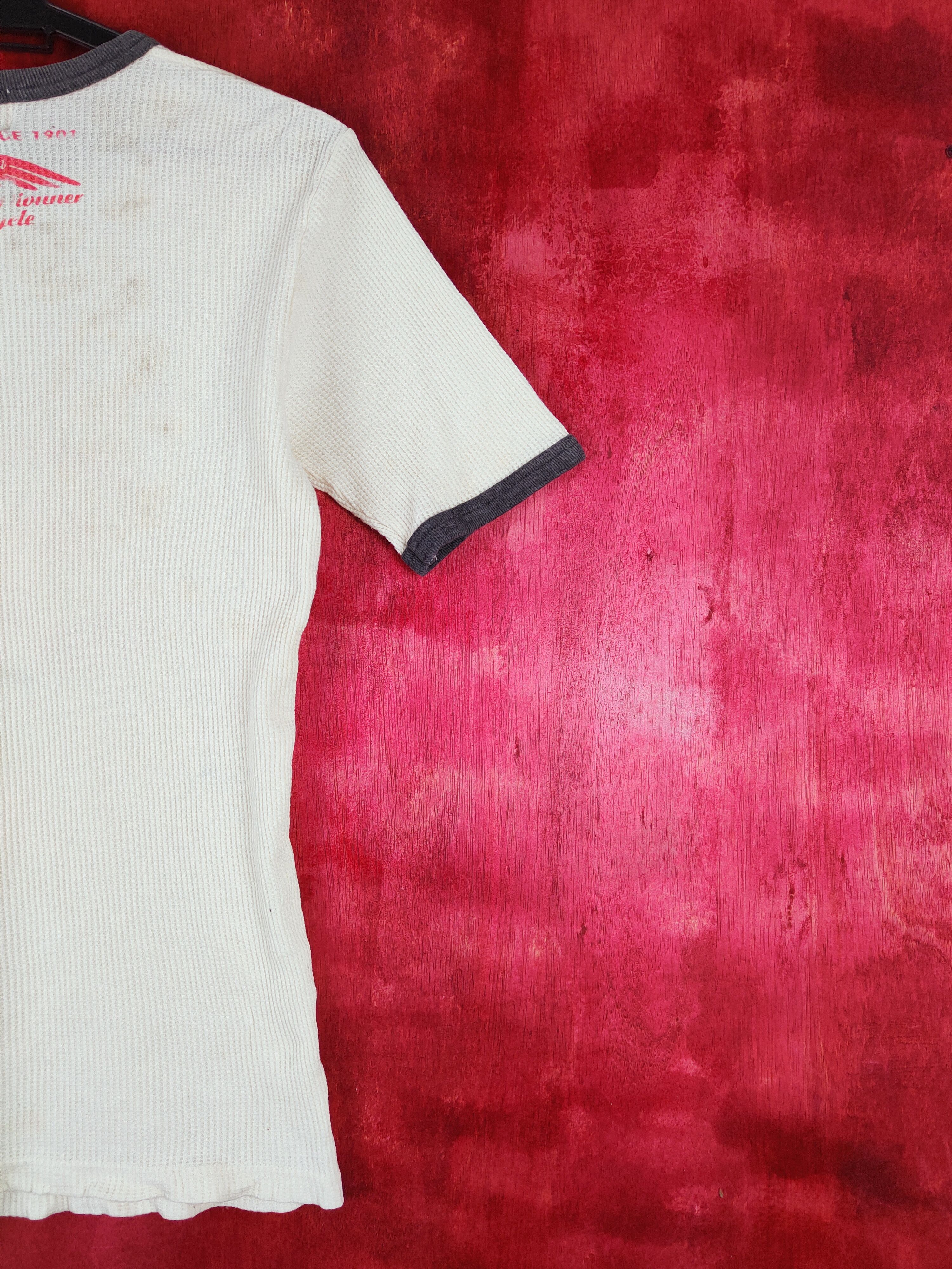 Indian Motorcycle Indian Motocycle vintage Cream Short Sleeve T-shirt #S707 Size L / US 10 / IT 46 - 12 Thumbnail