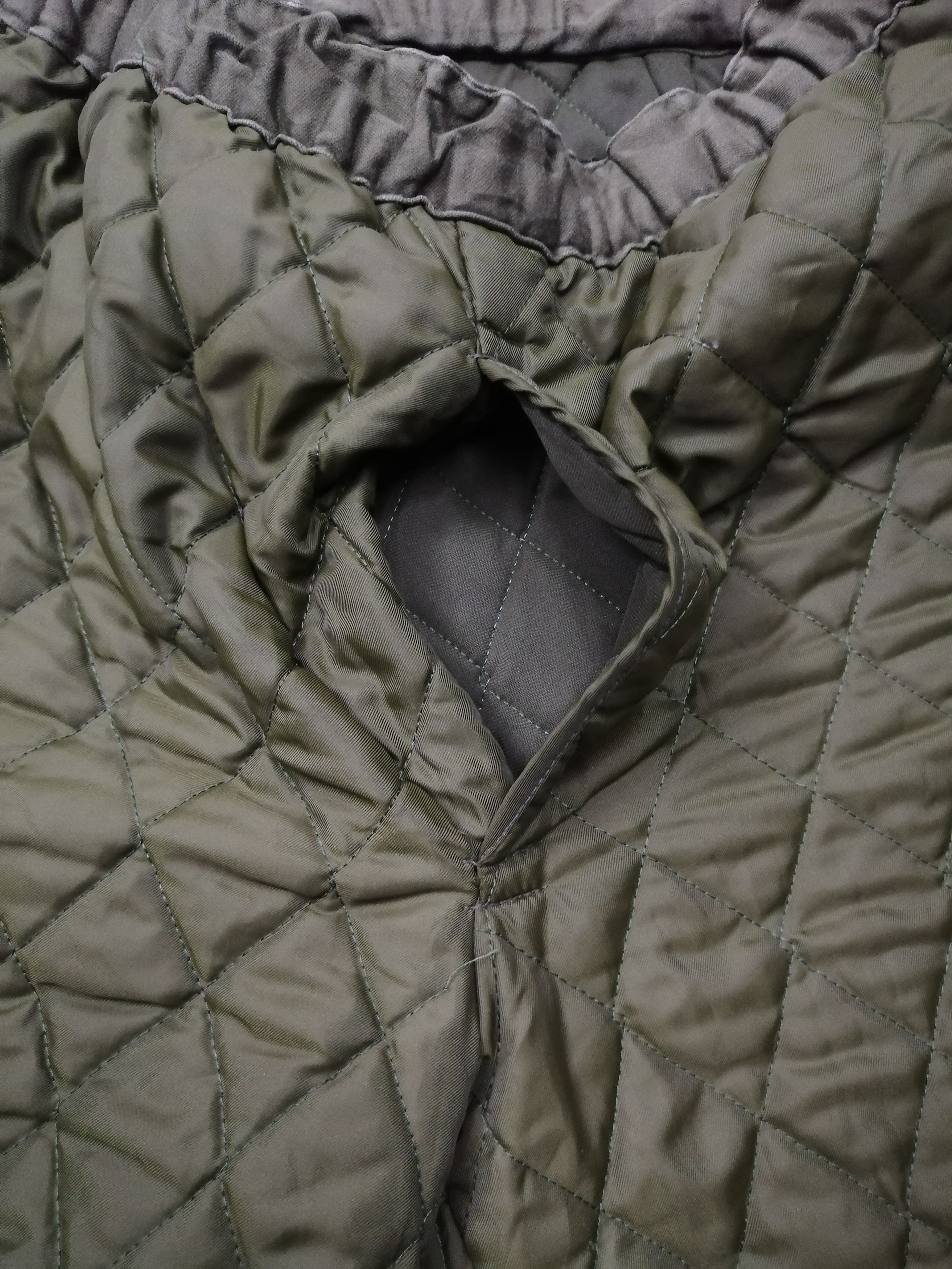 Vintage Vintage 60s Belgium Military Quilted Poplin Lining Pants Size US 30 / EU 46 - 4 Thumbnail