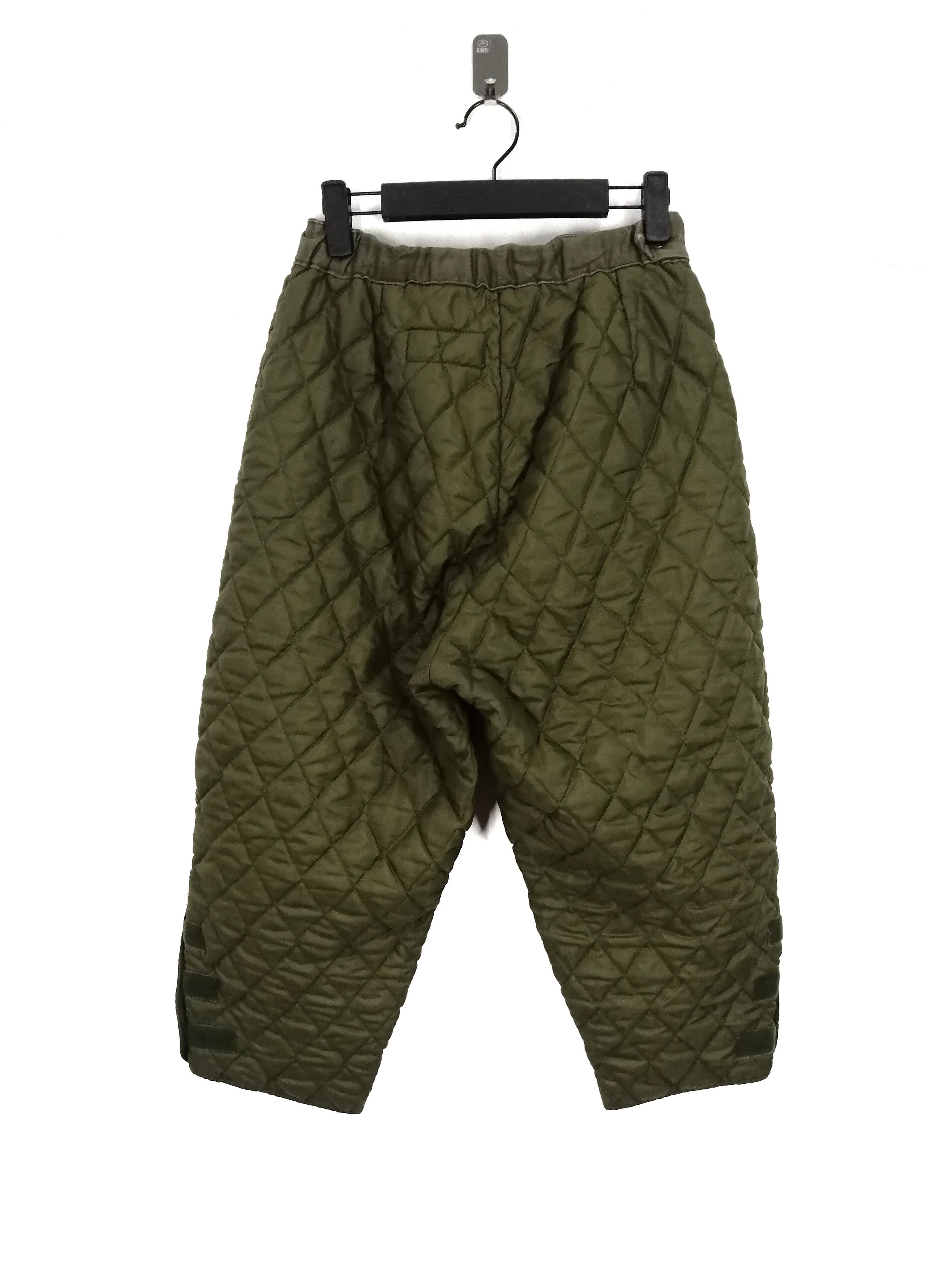 Vintage Vintage 60s Belgium Military Quilted Poplin Lining Pants Size US 30 / EU 46 - 3 Thumbnail