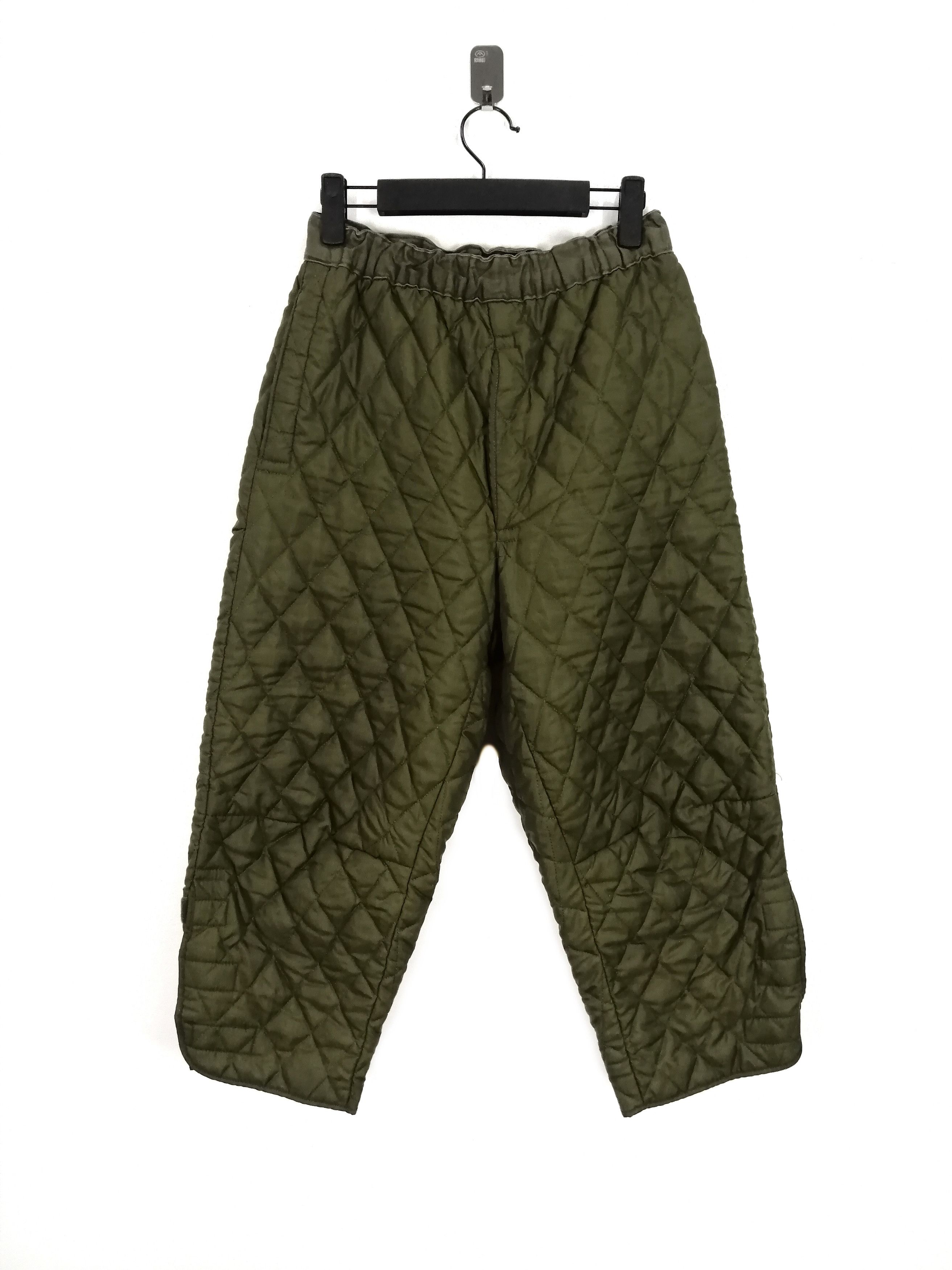 Vintage Vintage 60s Belgium Military Quilted Poplin Lining Pants Size US 30 / EU 46 - 2 Thumbnail
