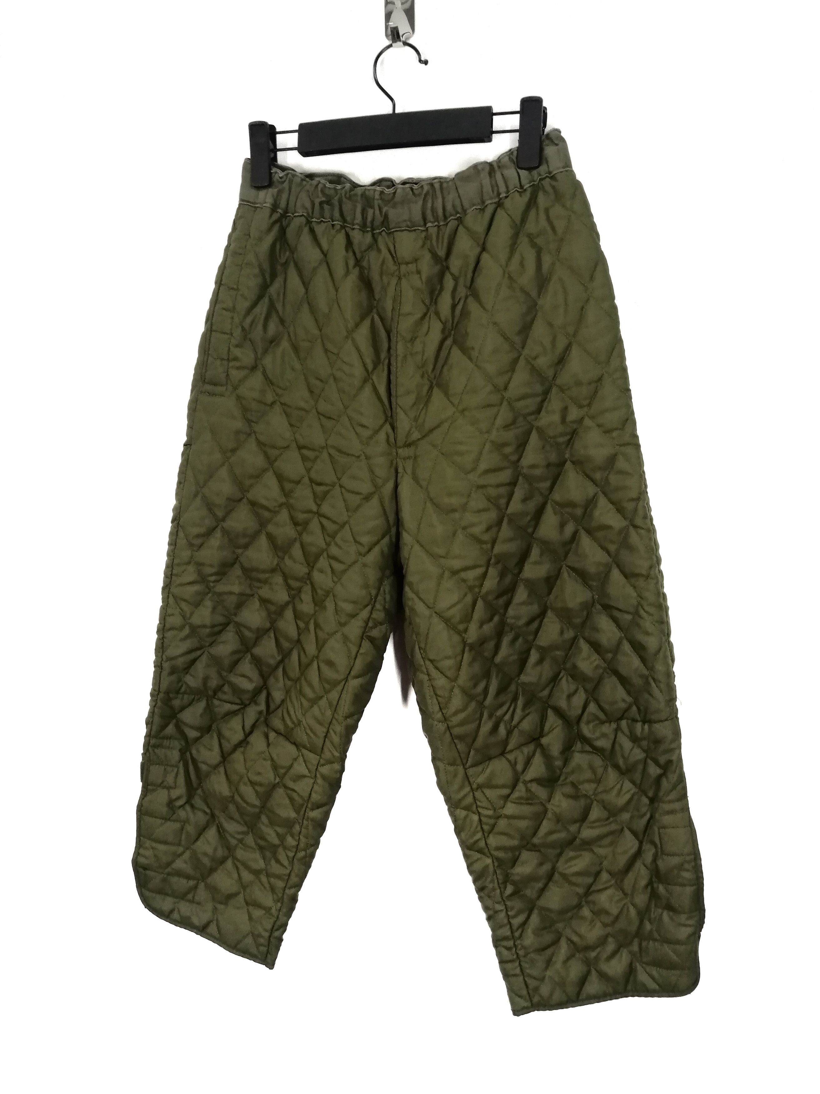 Vintage Vintage 60s Belgium Military Quilted Poplin Lining Pants Size US 30 / EU 46 - 1 Thumbnail