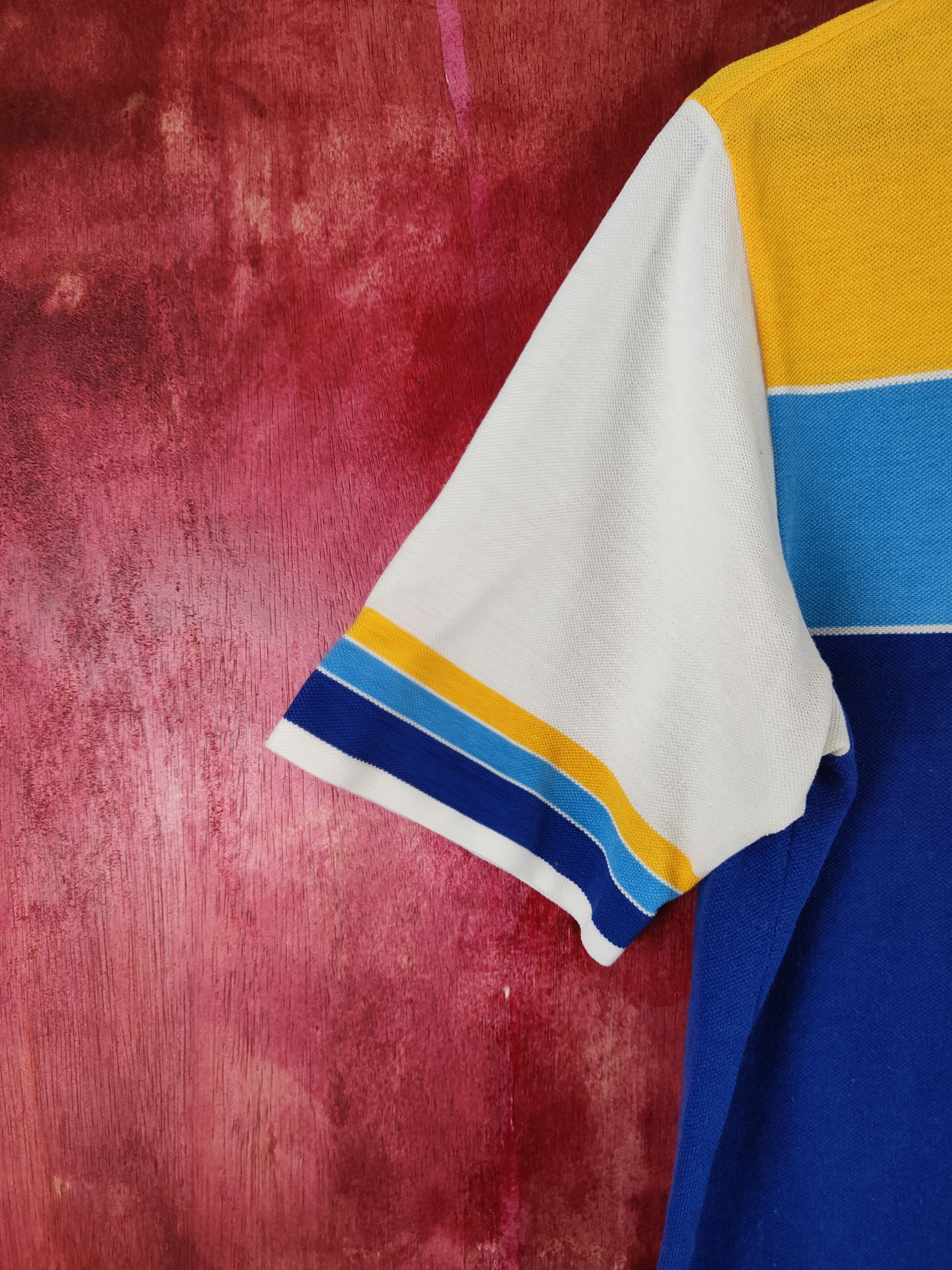 Japanese Brand × Vintage Arnold Palmer vintage Blue/White Polo T-shirt #S706 Size US M / EU 48-50 / 2 - 4 Thumbnail