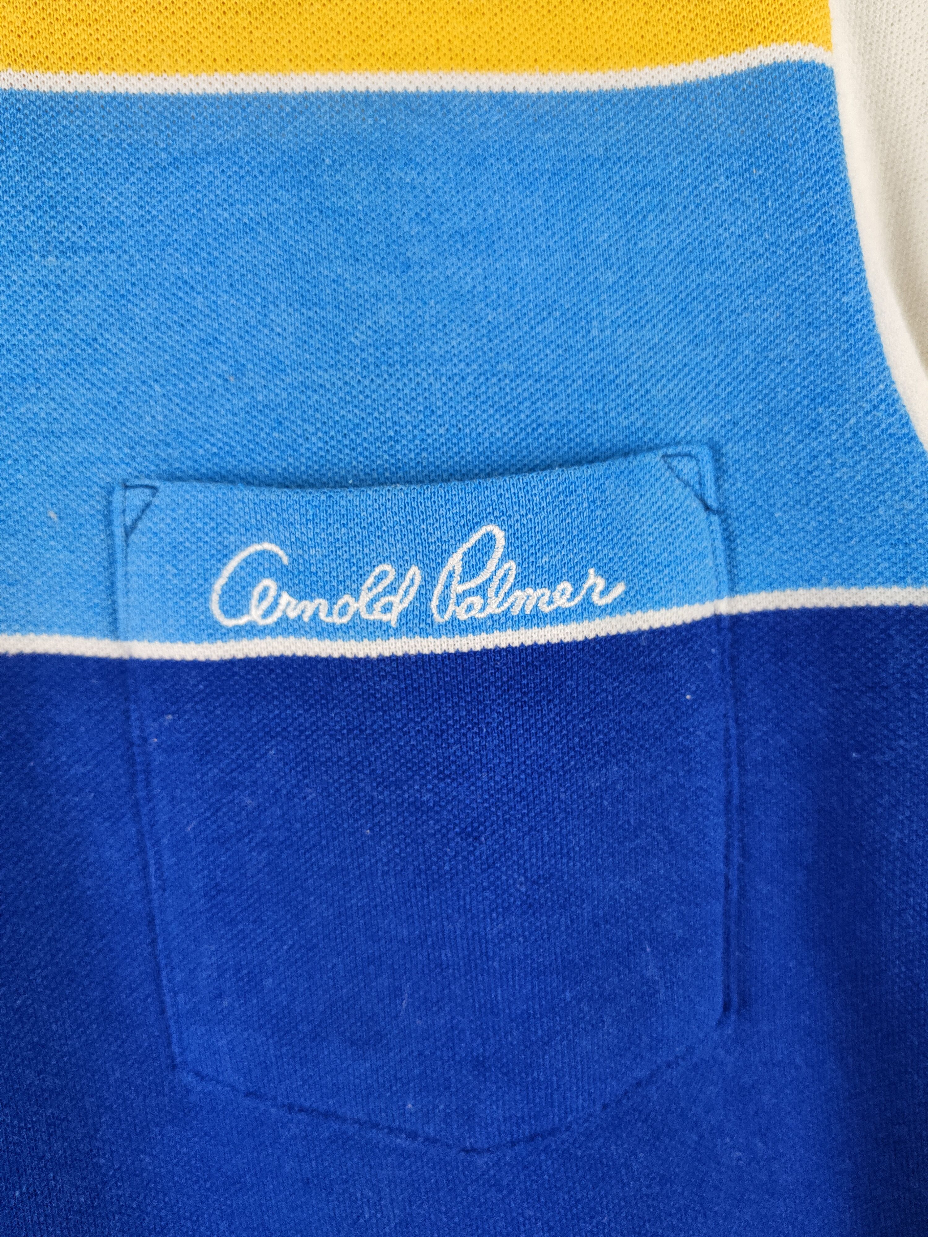 Japanese Brand × Vintage Arnold Palmer vintage Blue/White Polo T-shirt #S706 Size US M / EU 48-50 / 2 - 5 Thumbnail