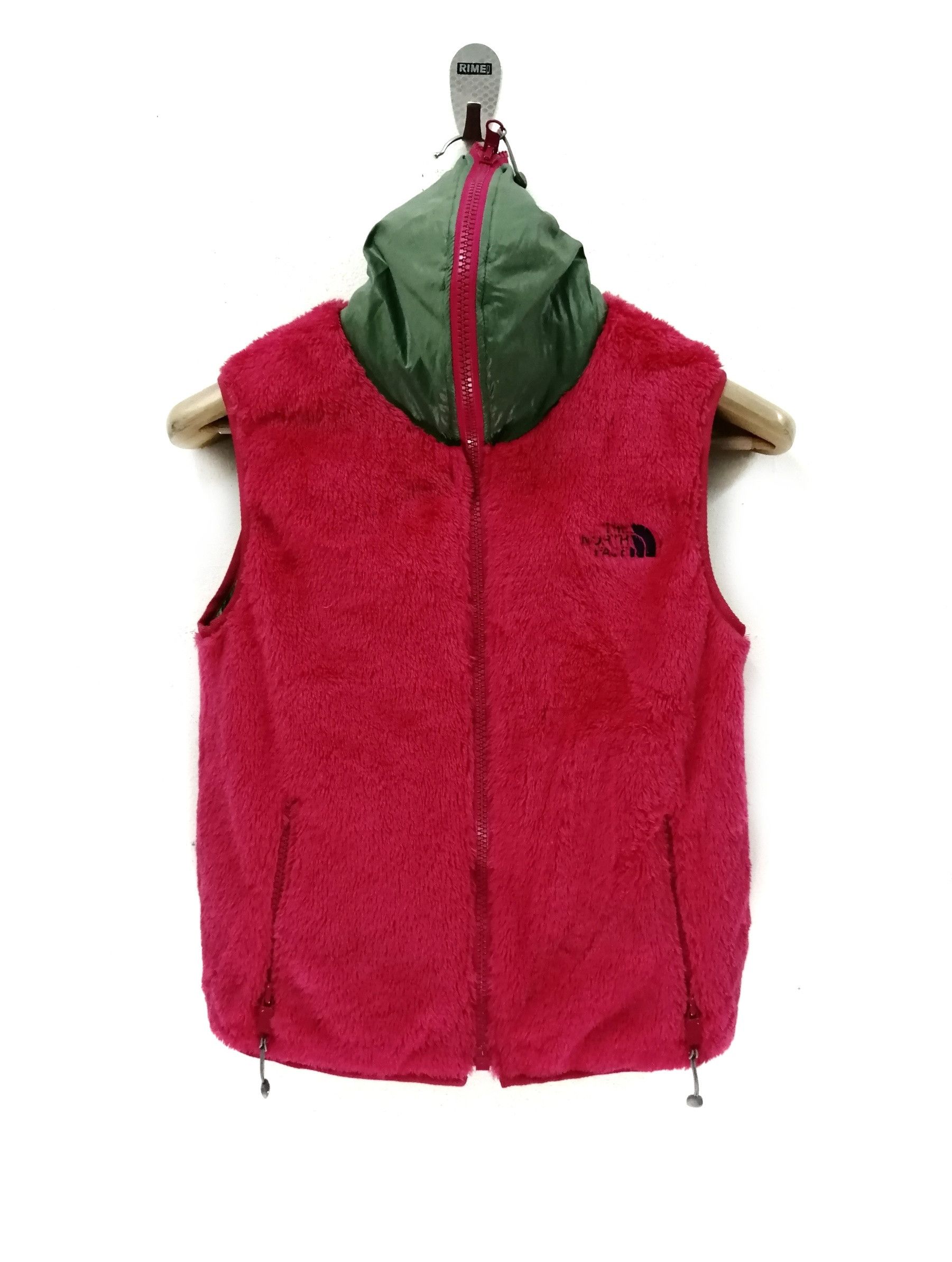 The North Face Tnf Purple Label Reversible Fleece Nylon Vest Size US S / EU 44-46 / 1 - 5 Thumbnail