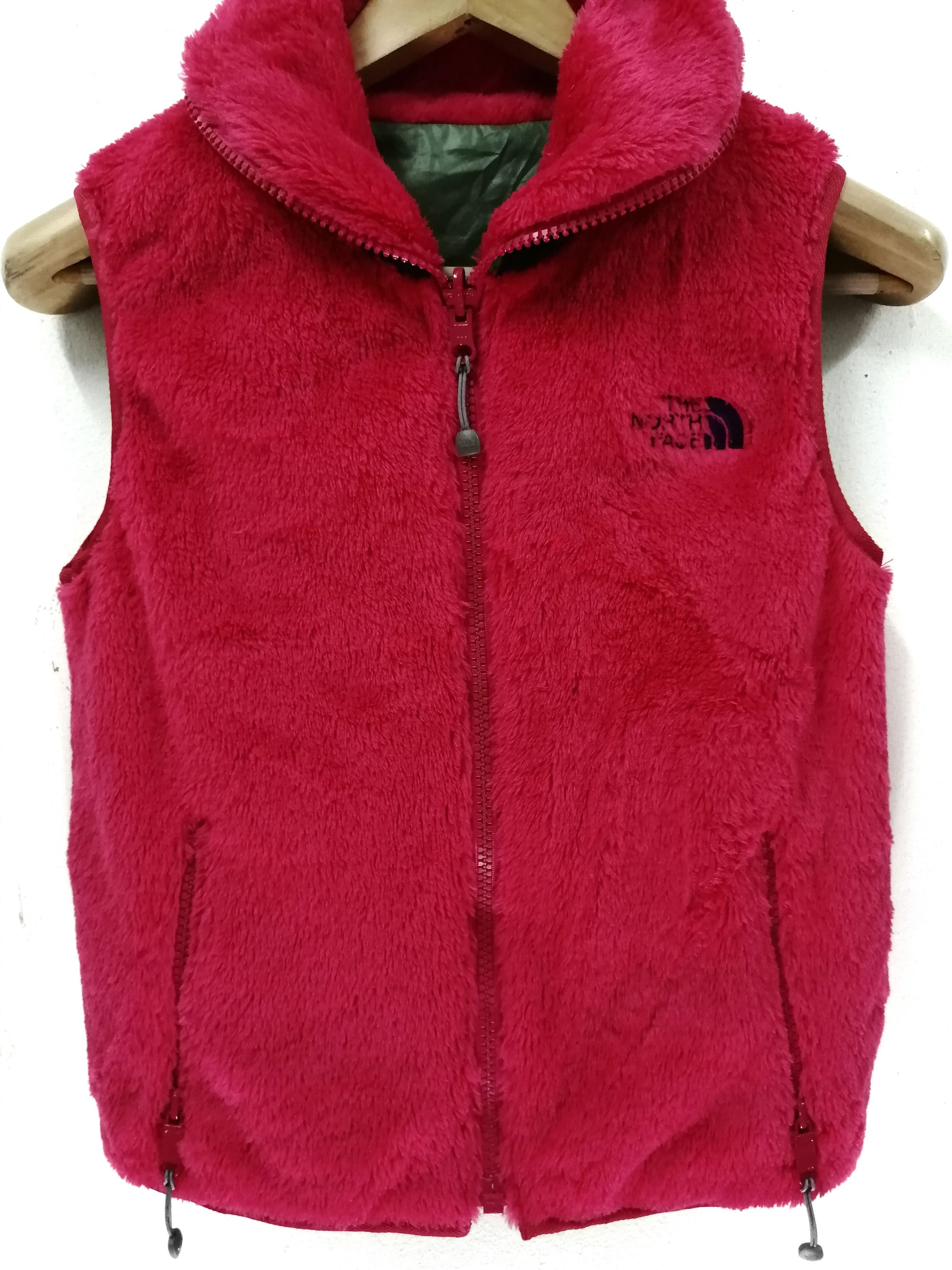 The North Face Tnf Purple Label Reversible Fleece Nylon Vest Size US S / EU 44-46 / 1 - 6 Thumbnail