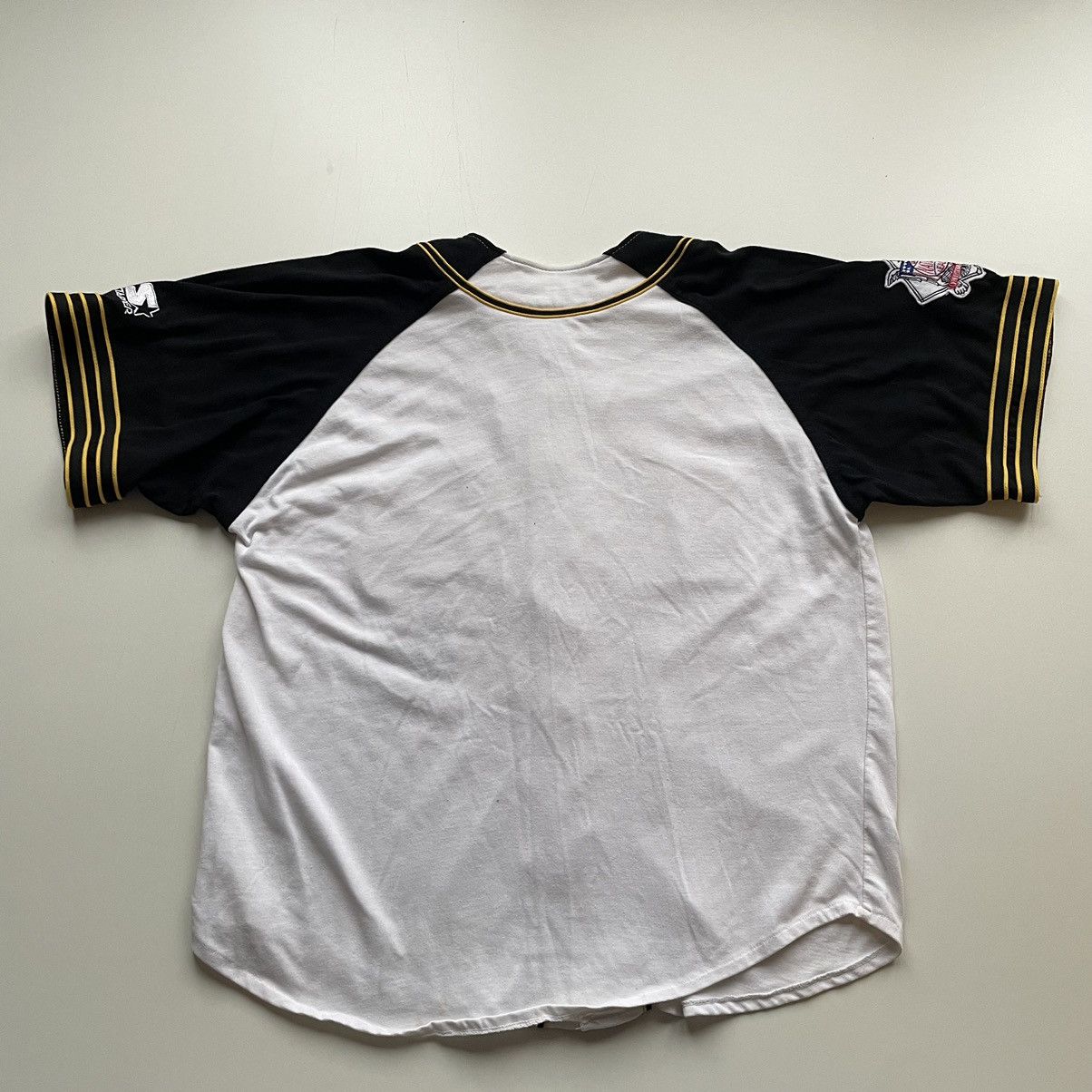 MLB × Starter × Vintage Vintage 90s Pittsburgh Pirates Embroidered Starter Jersey XL Size US M / EU 48-50 / 2 - 3 Thumbnail